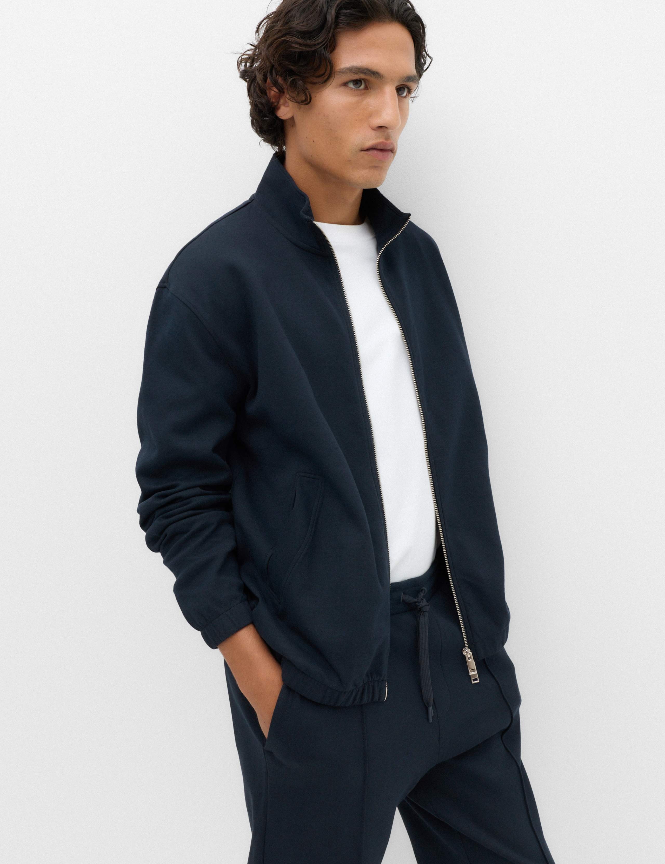 Ultimate Cotton Rich Full Zip Sweatshirt