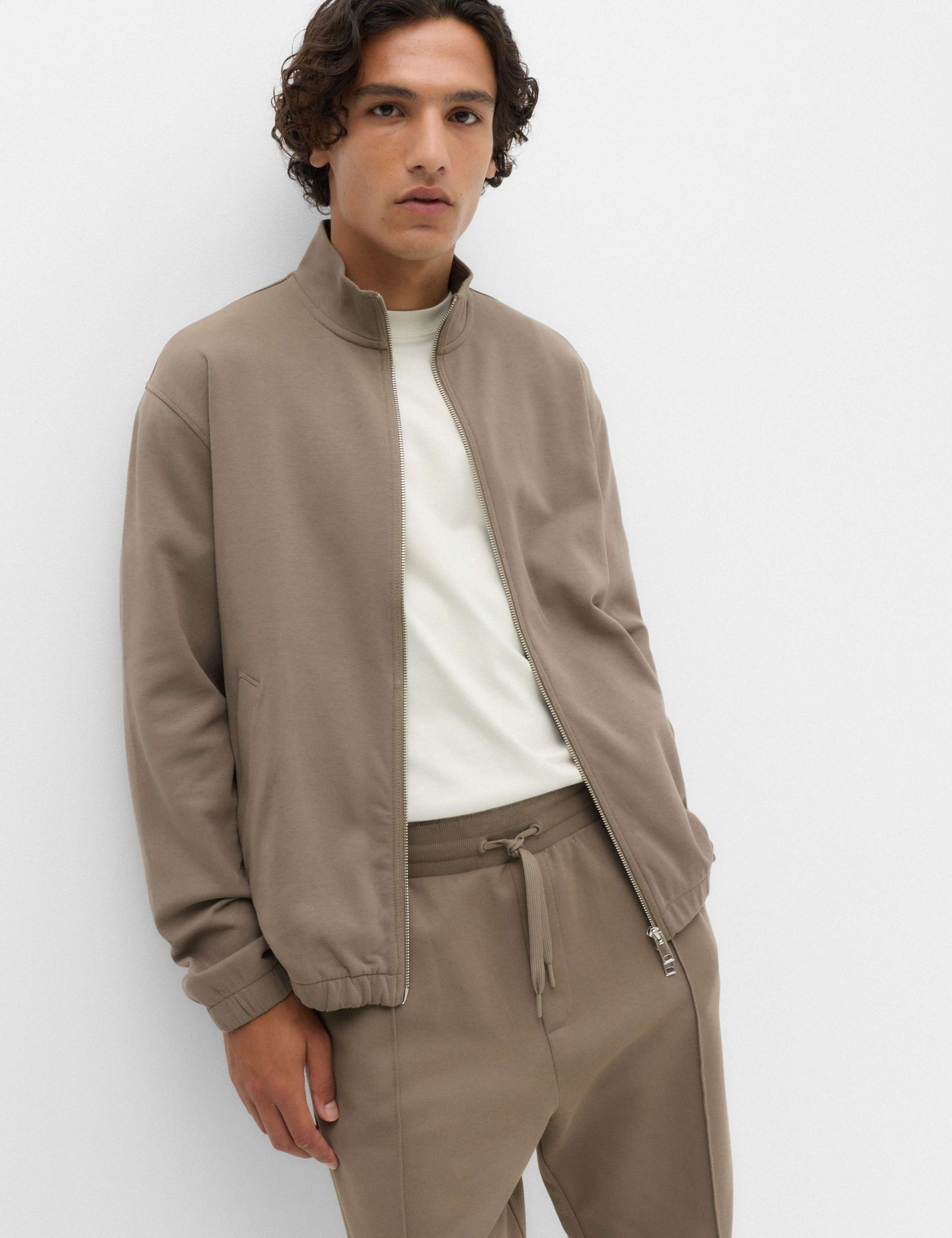 Ultimate Cotton Rich Full Zip Sweatshirt