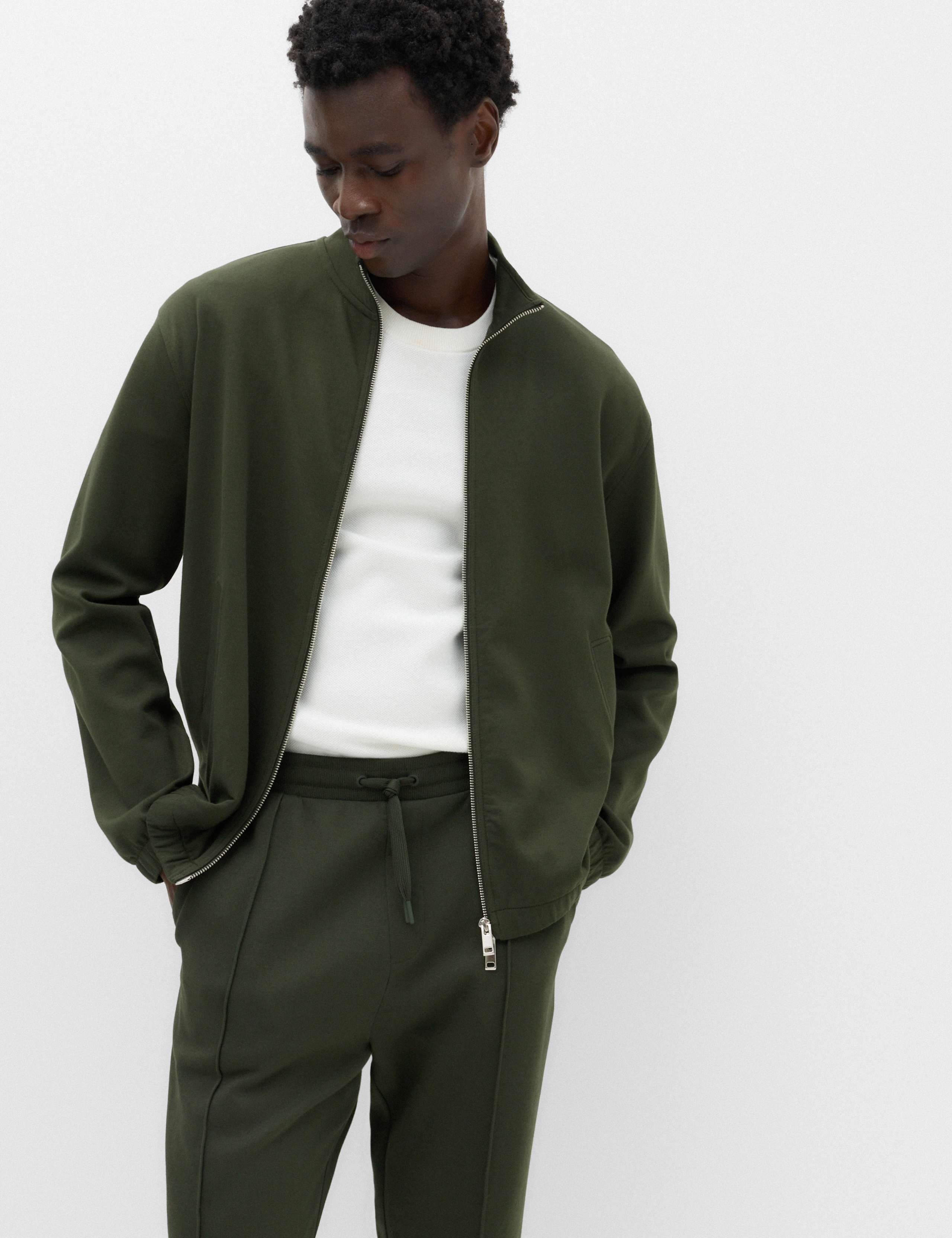 Ultimate Cotton Rich Full Zip Sweatshirt