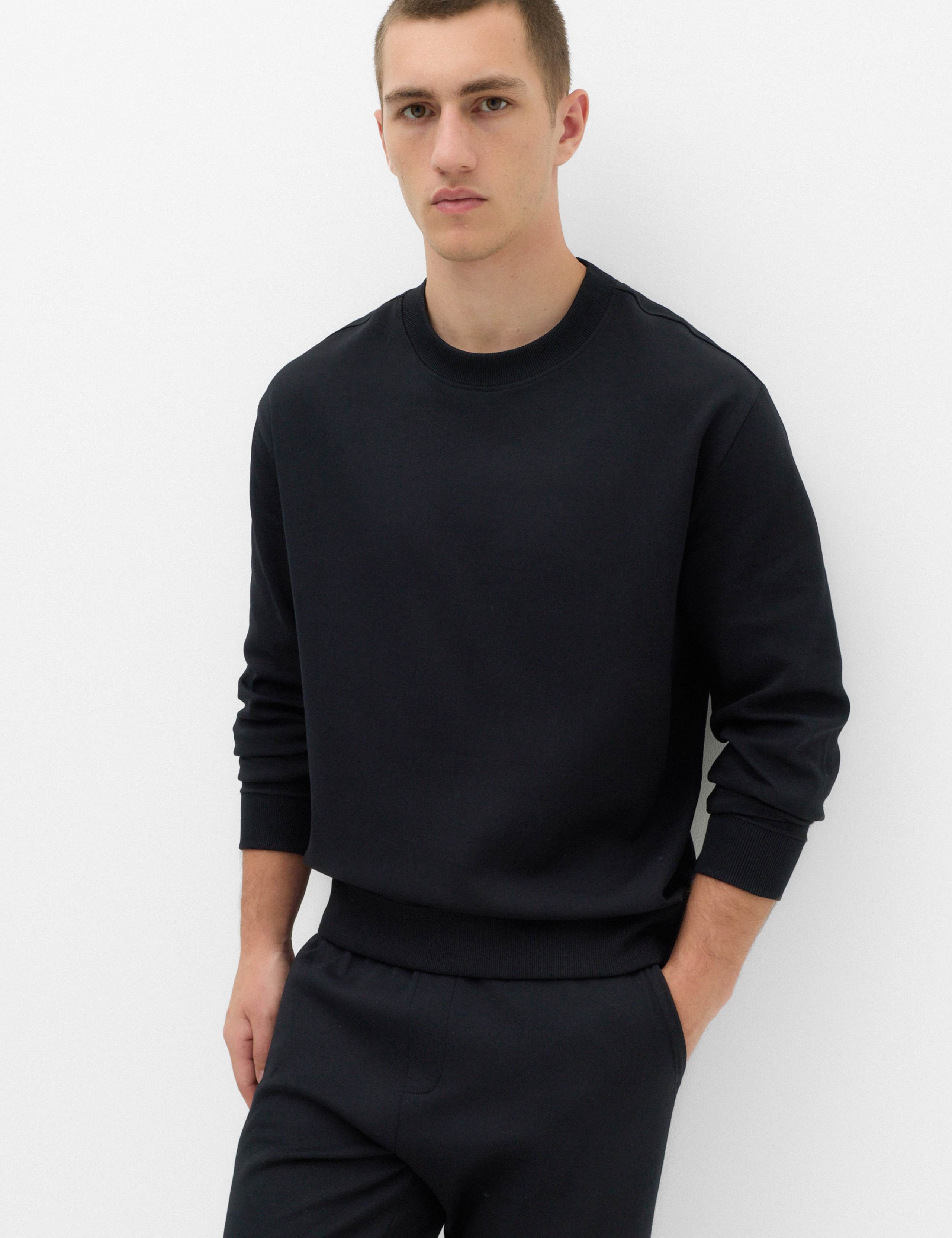 Ultimate Cotton Rich Crew Neck Sweatshirt