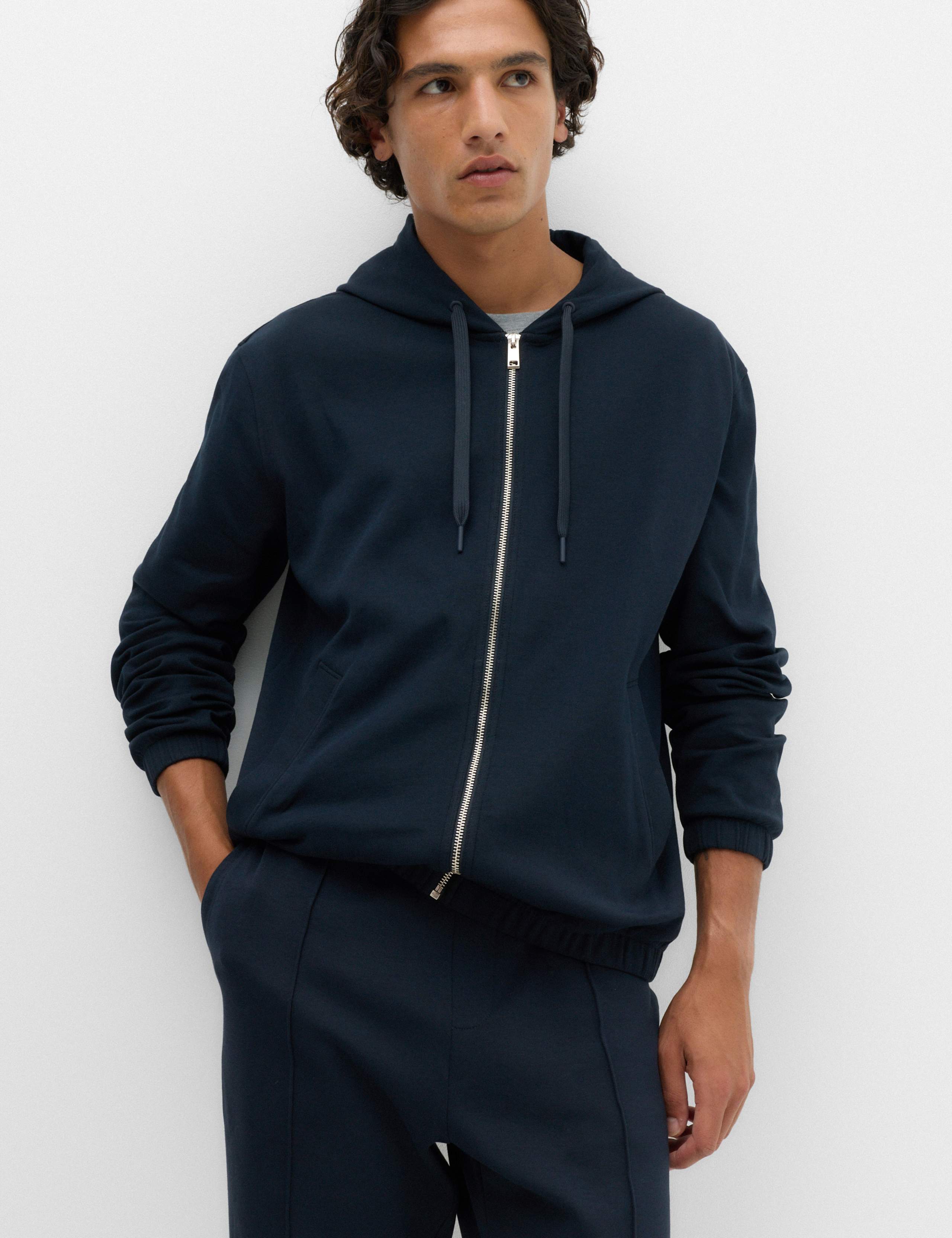Ultimate Cotton Rich Zip Up Hoodie