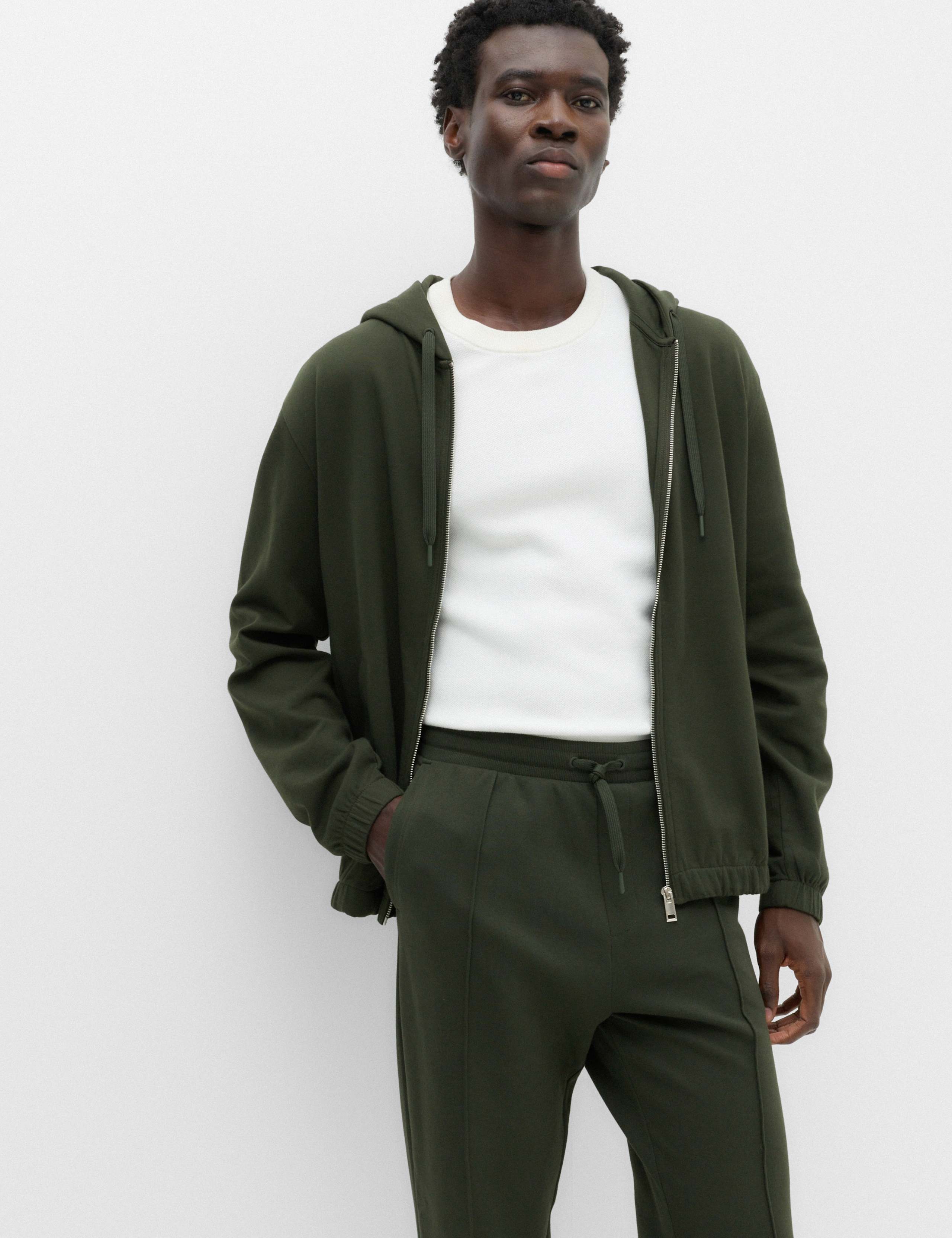 Ultimate Cotton Rich Zip Up Hoodie