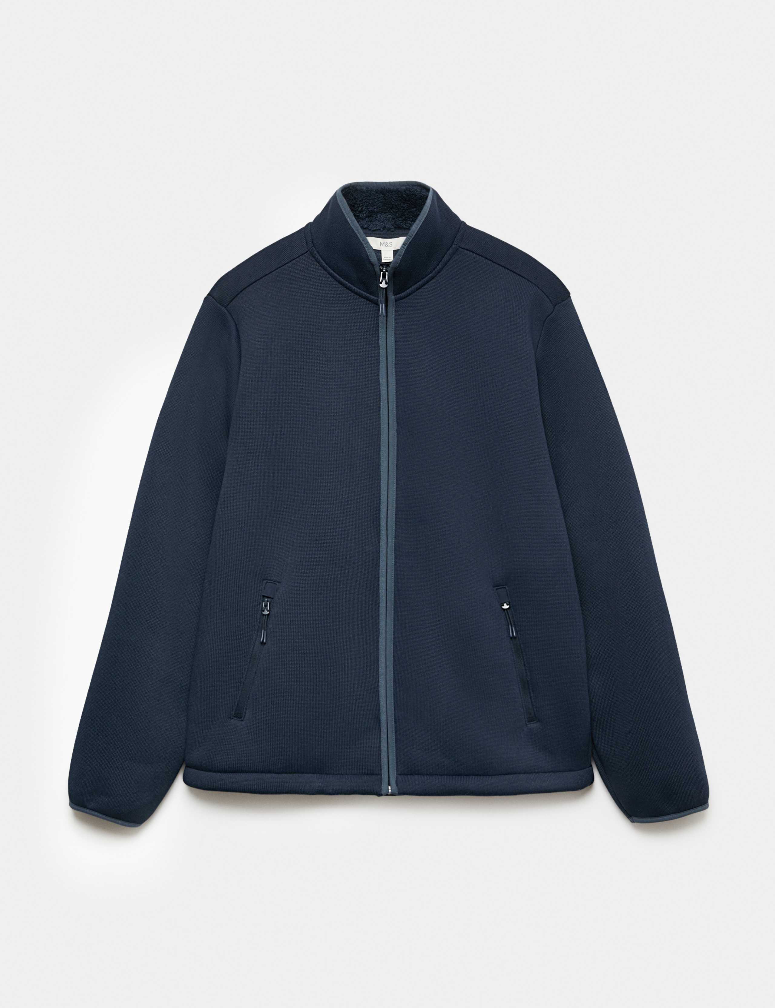 Knitted Fleece Jacket