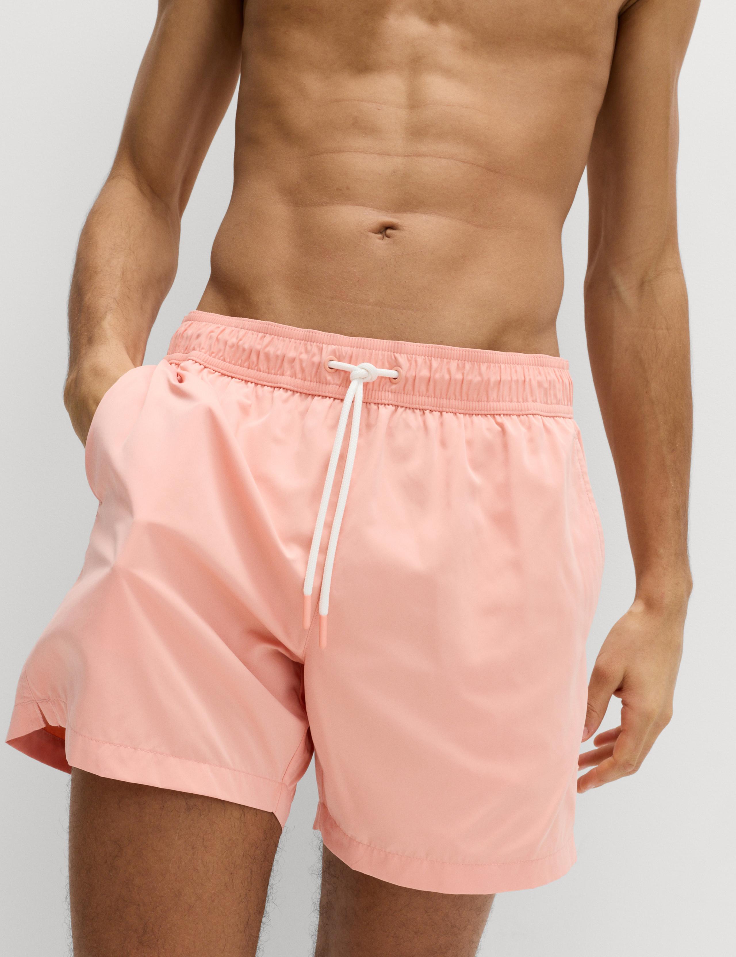 Quick Dry Plain Swim Shorts
