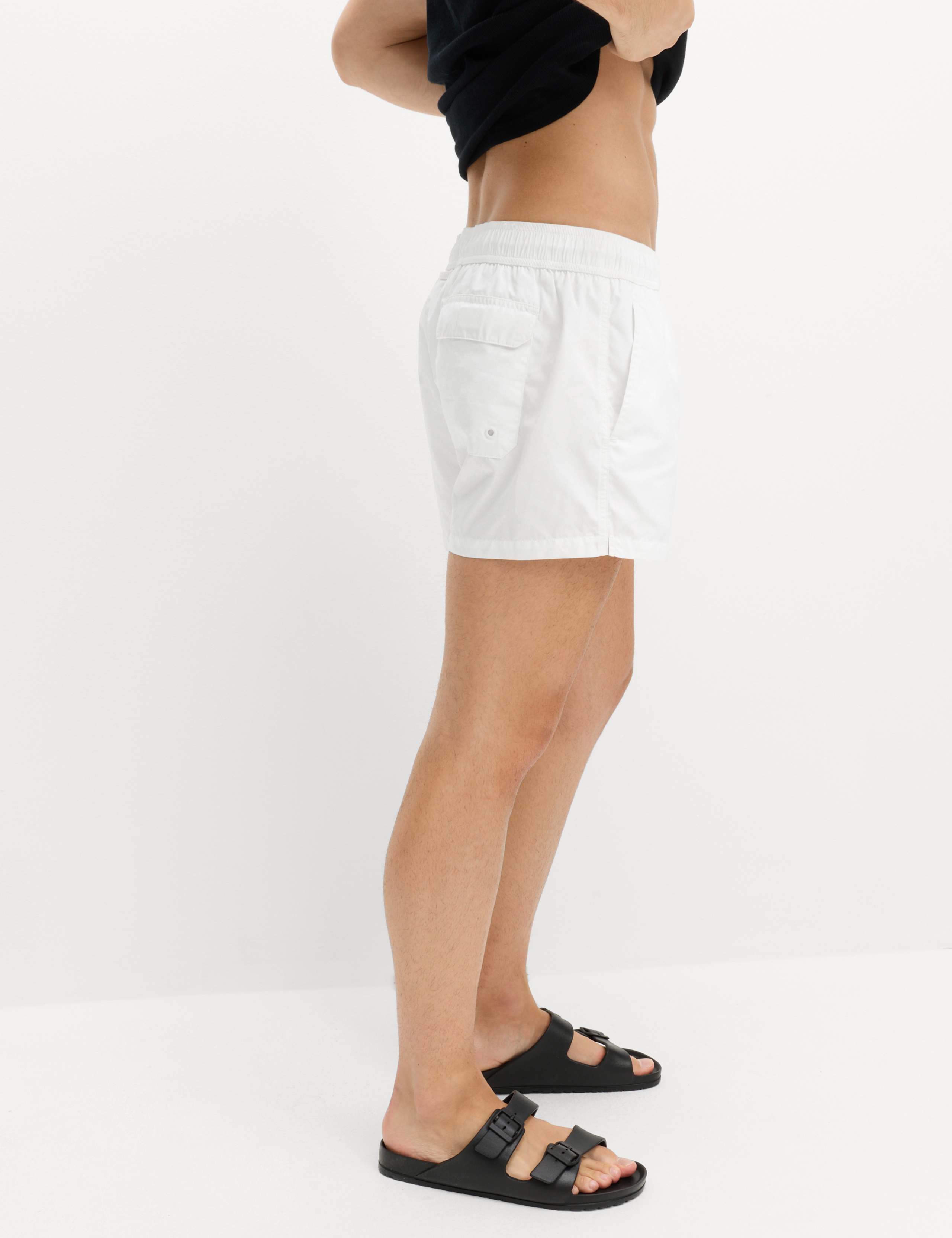 Quick Dry Plain Swim Shorts