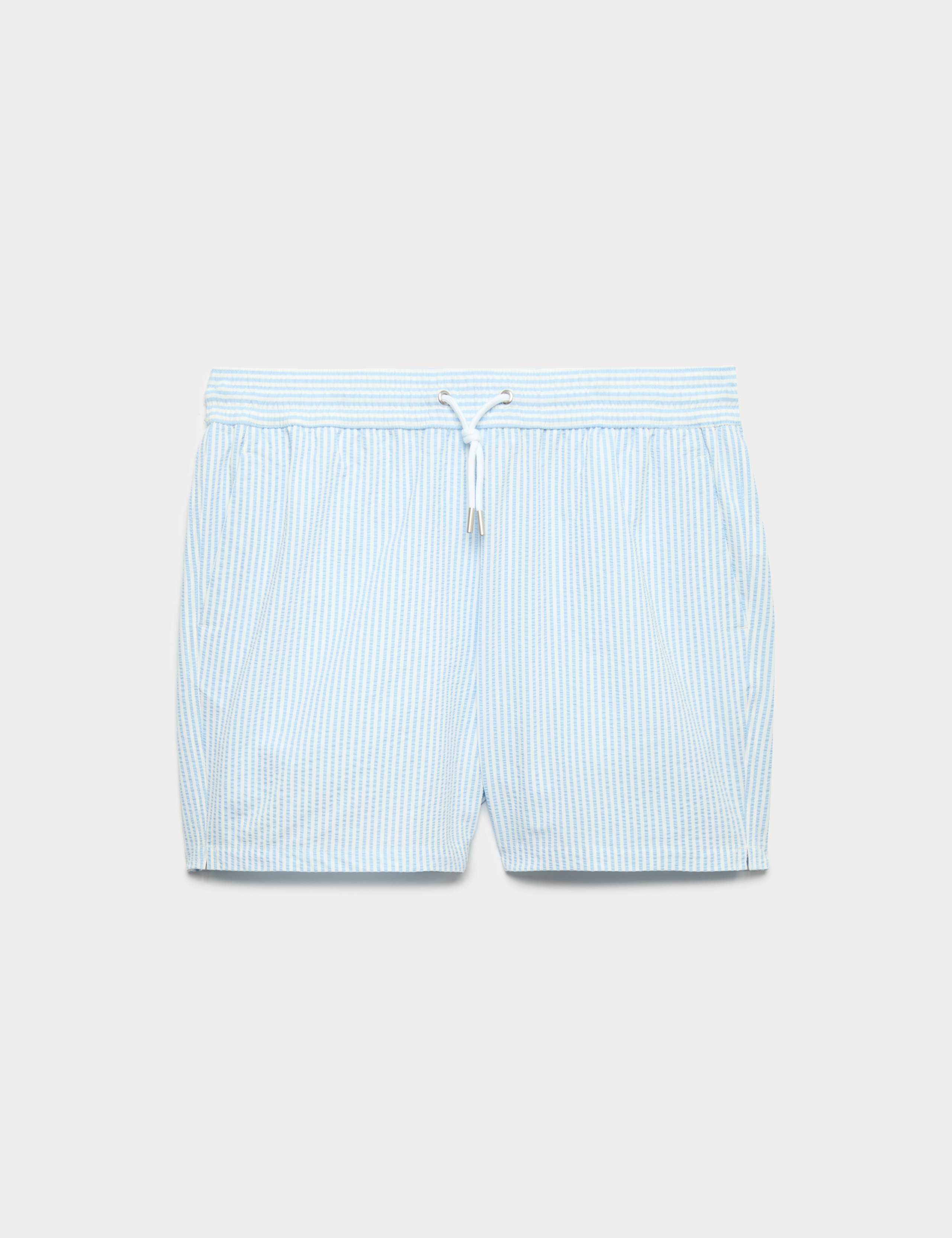 Seersucker Swim Shorts
