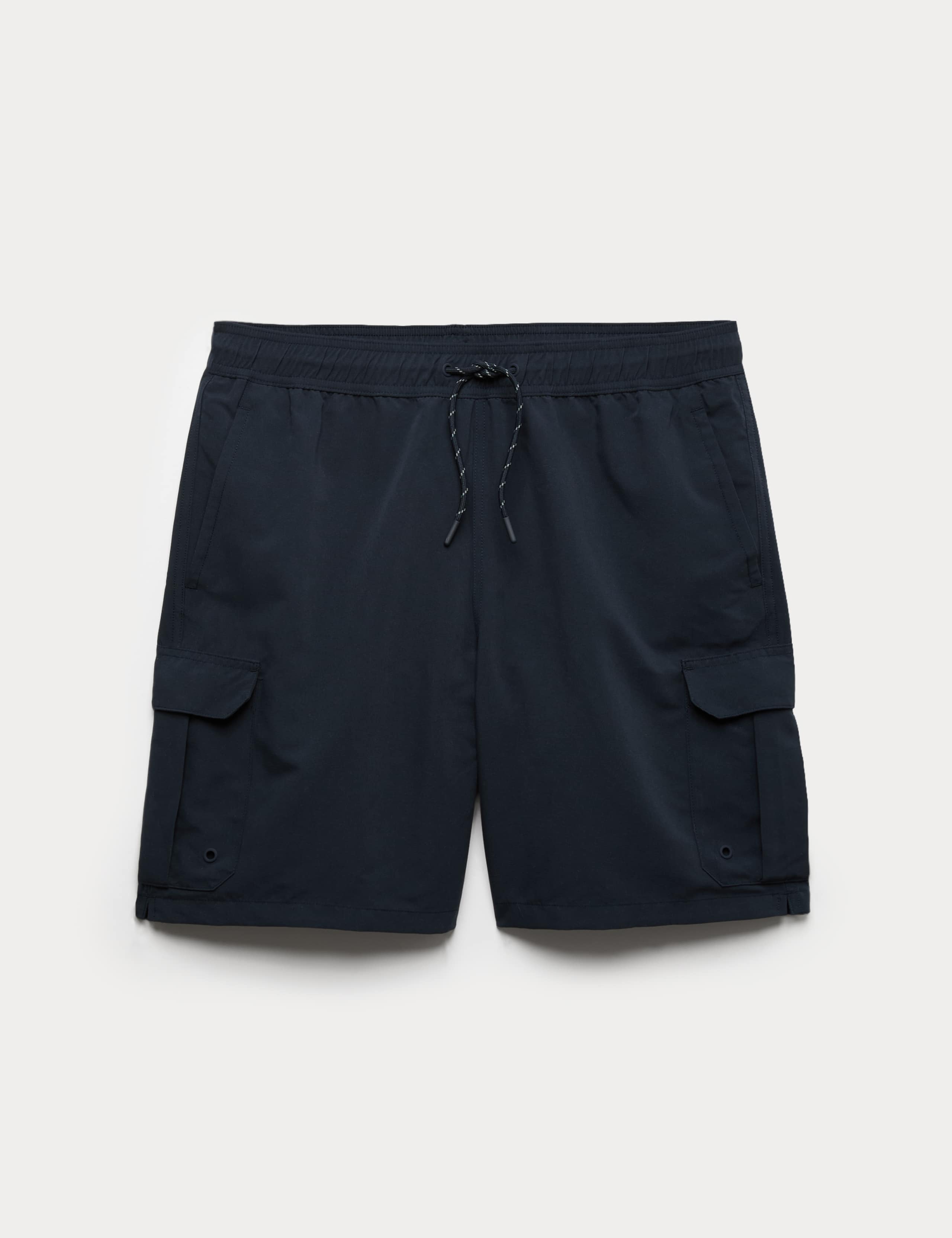 Quick Dry Longer Length Cargo Swim Shorts