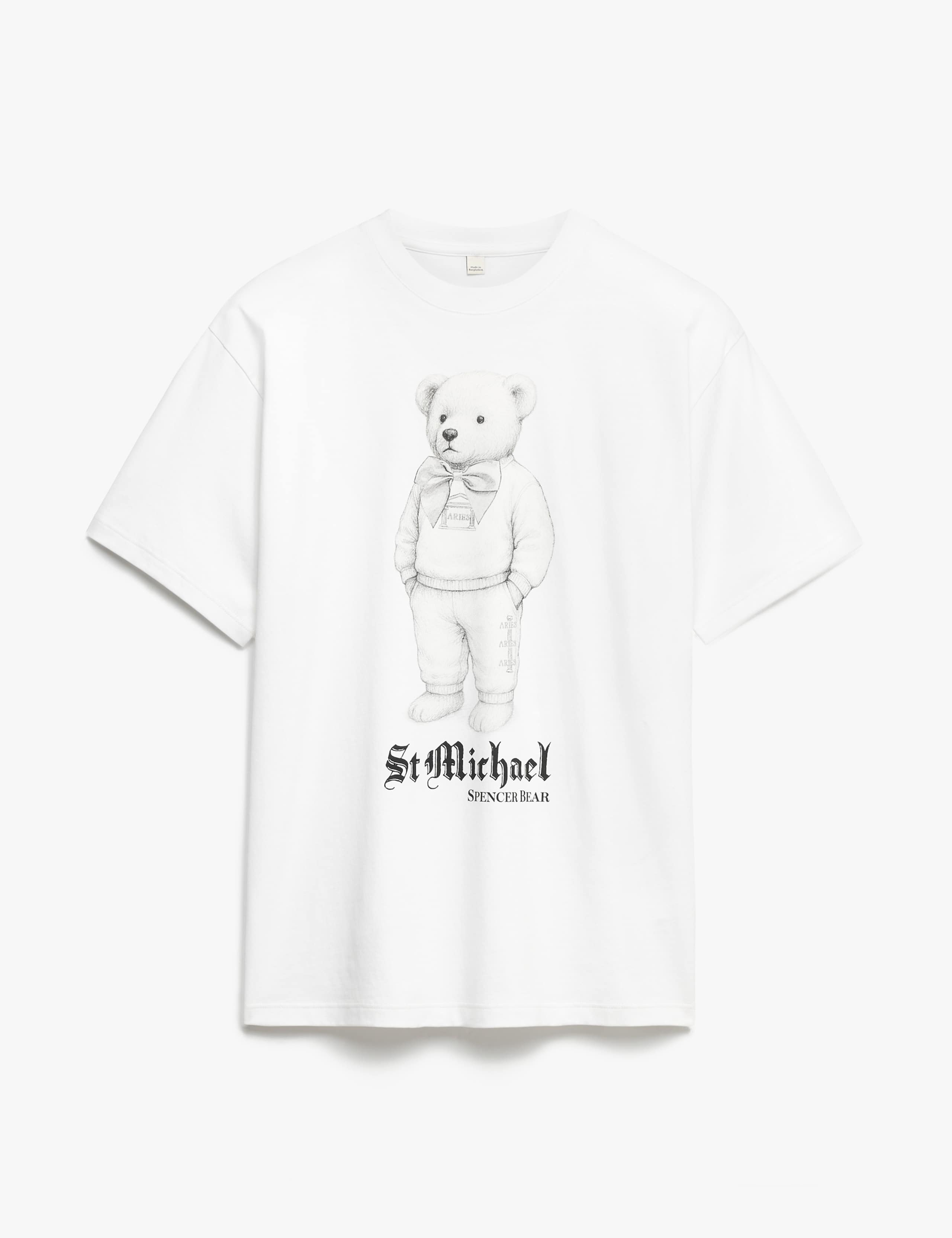 Pure Cotton Spencer Bear™ Graphic T-Shirt