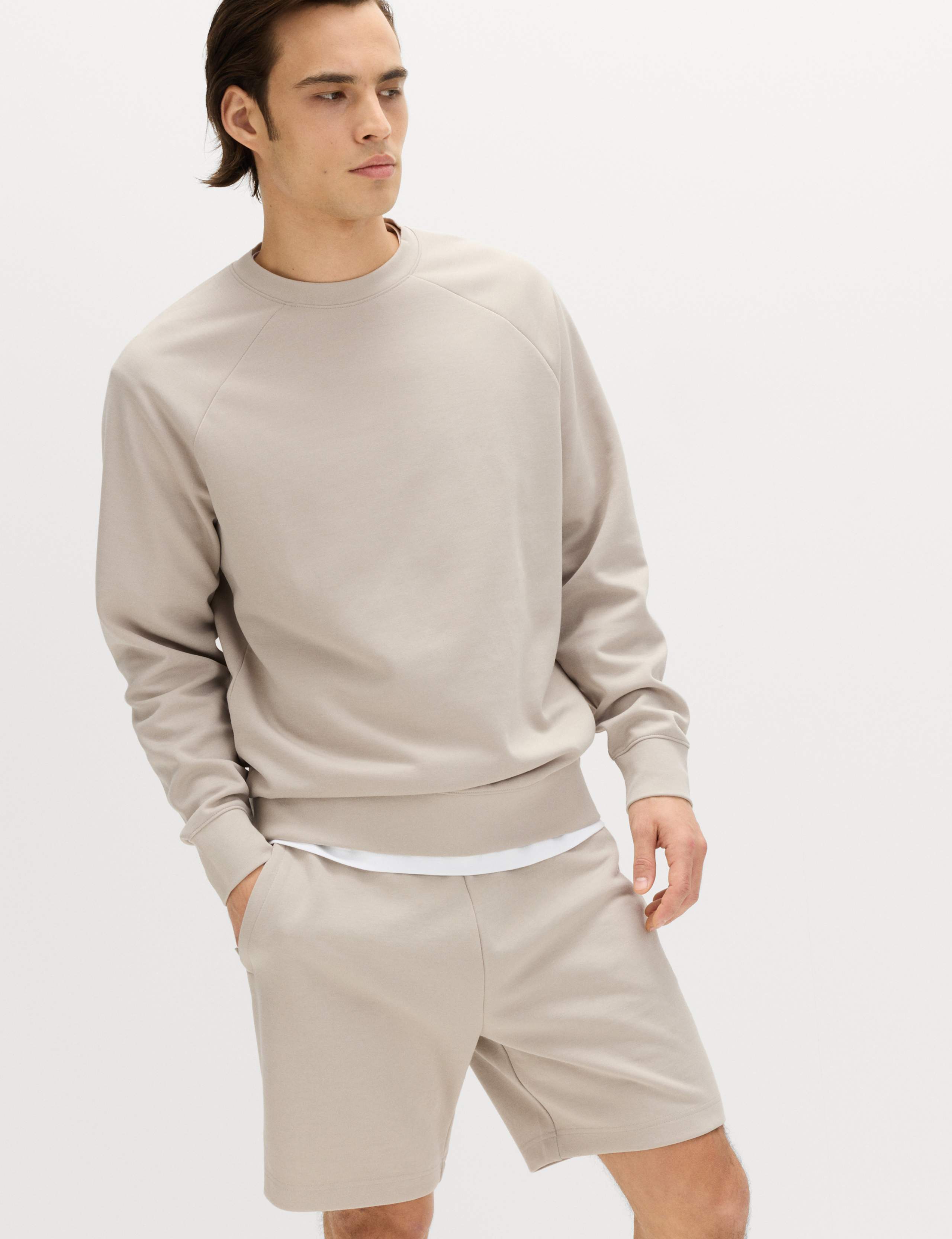 Performance Jersey Crew Neck Sweatshirt