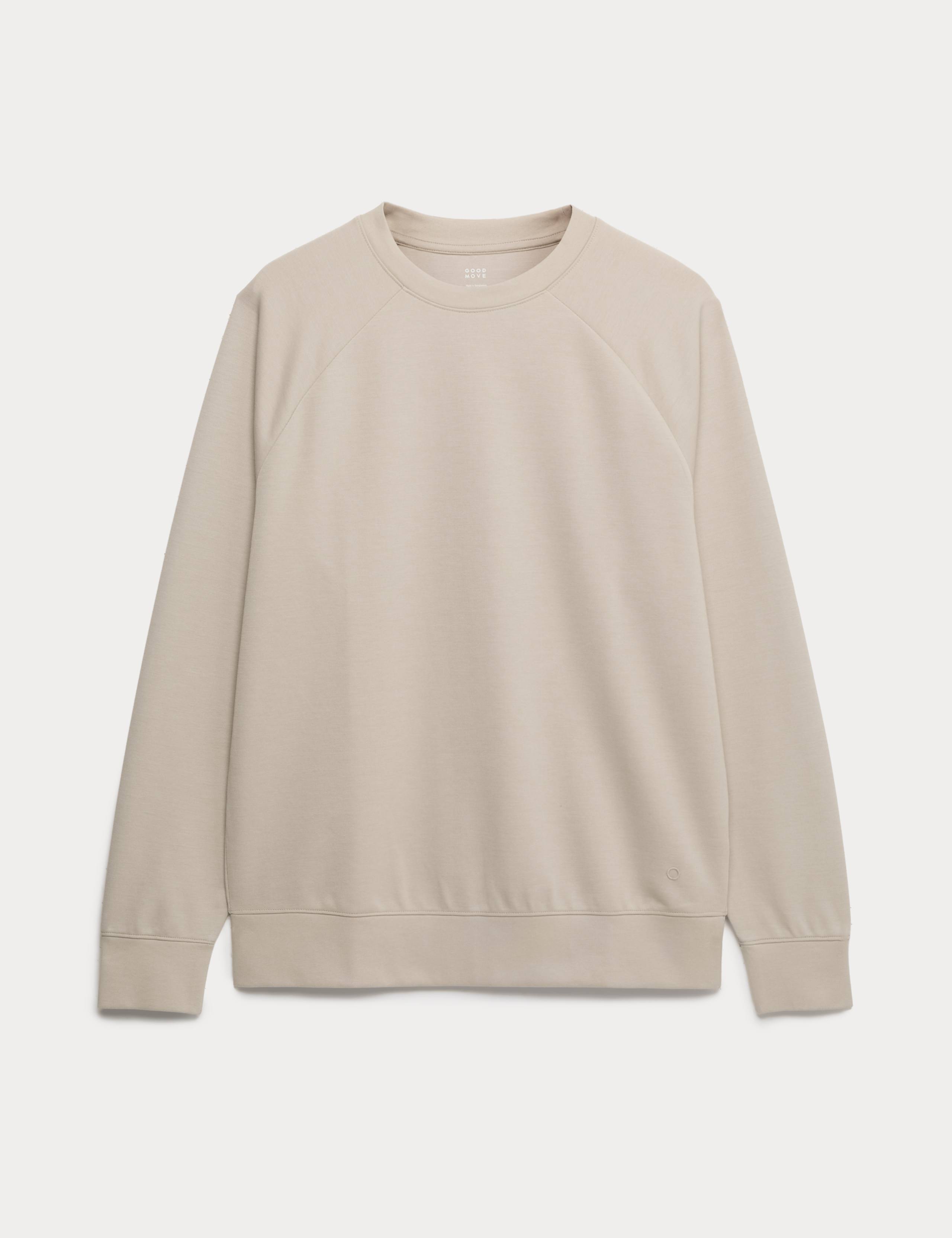 Performance Jersey Crew Neck Sweatshirt