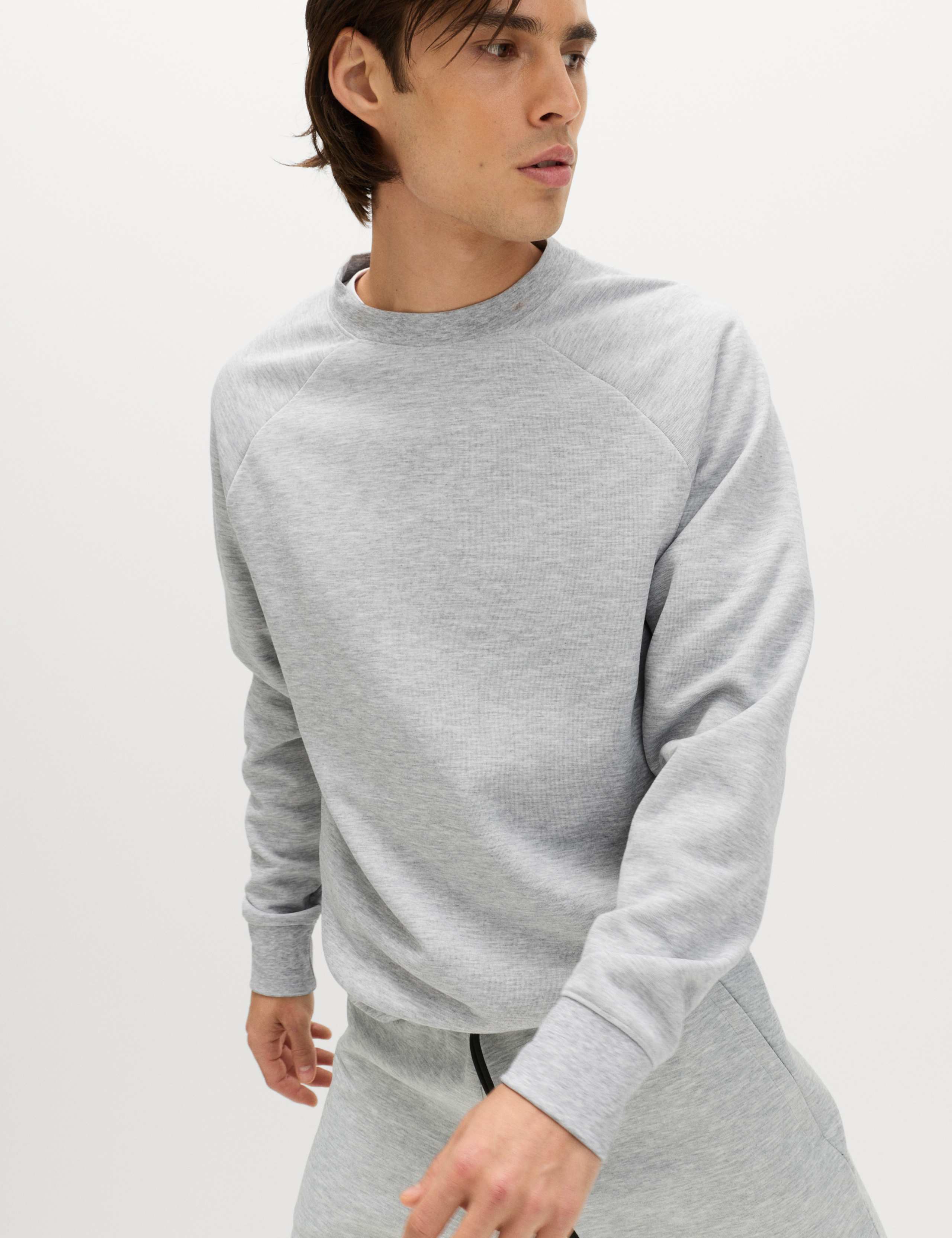 Performance Jersey Crew Neck Sweatshirt