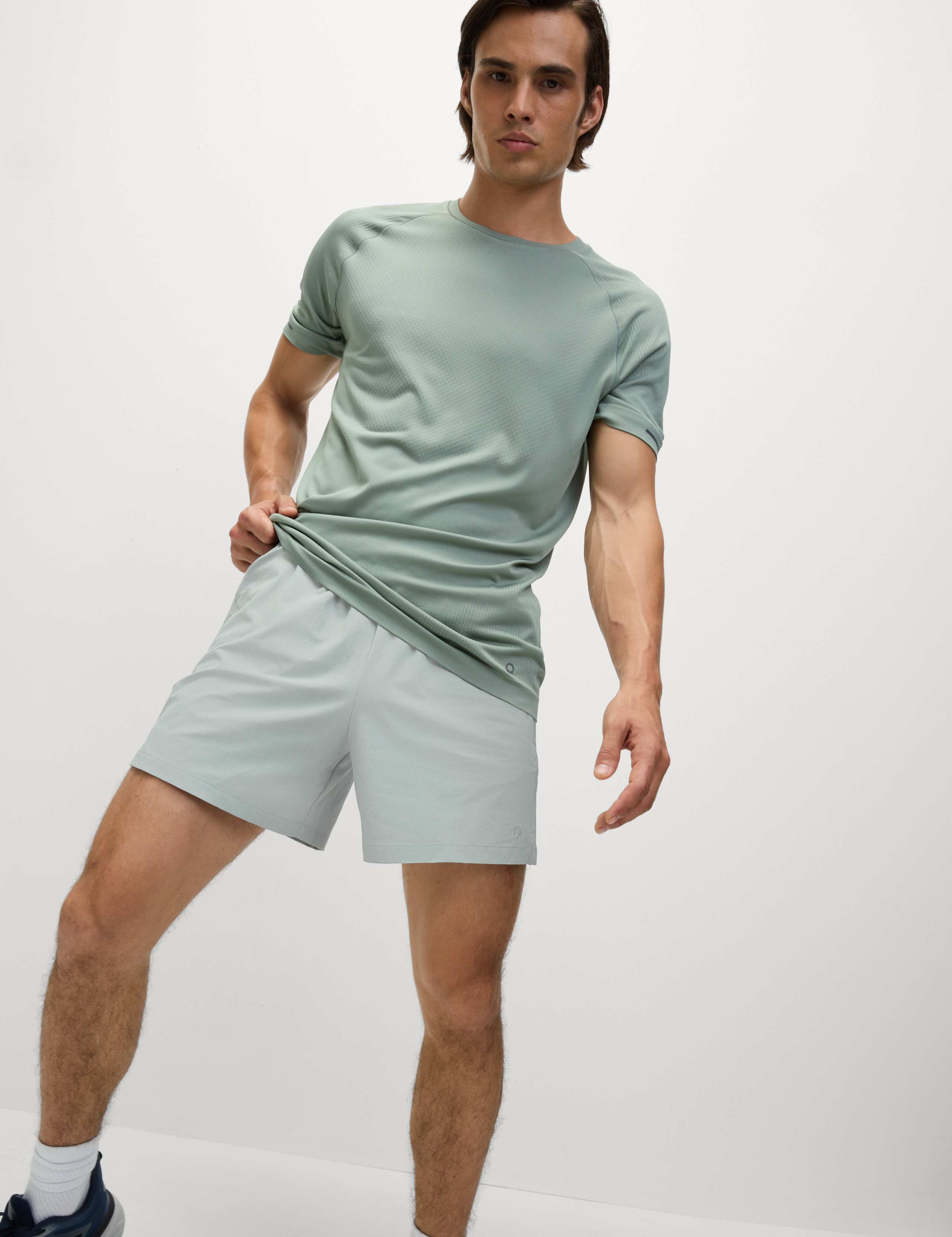Stretch Nylon Sport Shorts