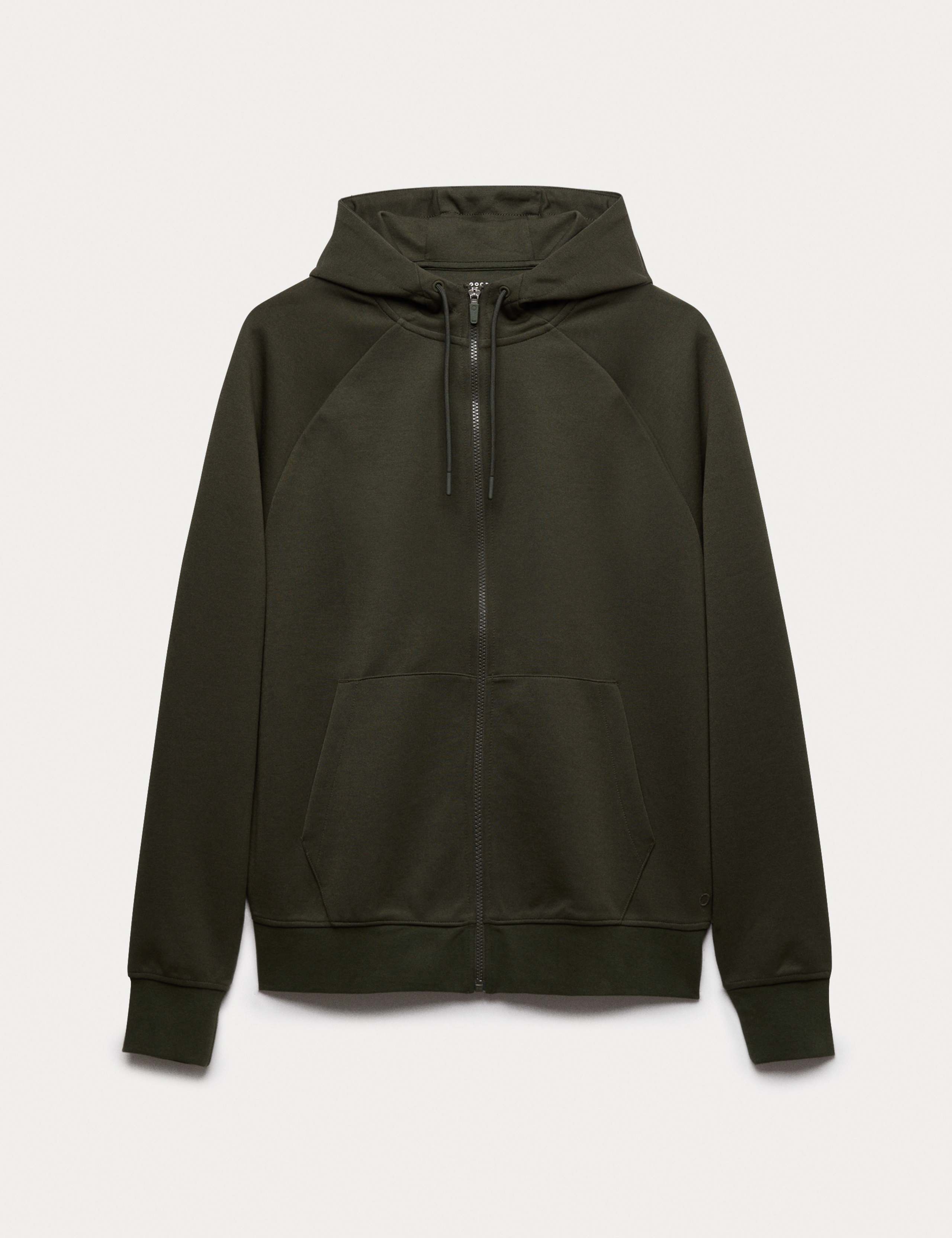 Performance Jersey Zip through Hooded Jacket