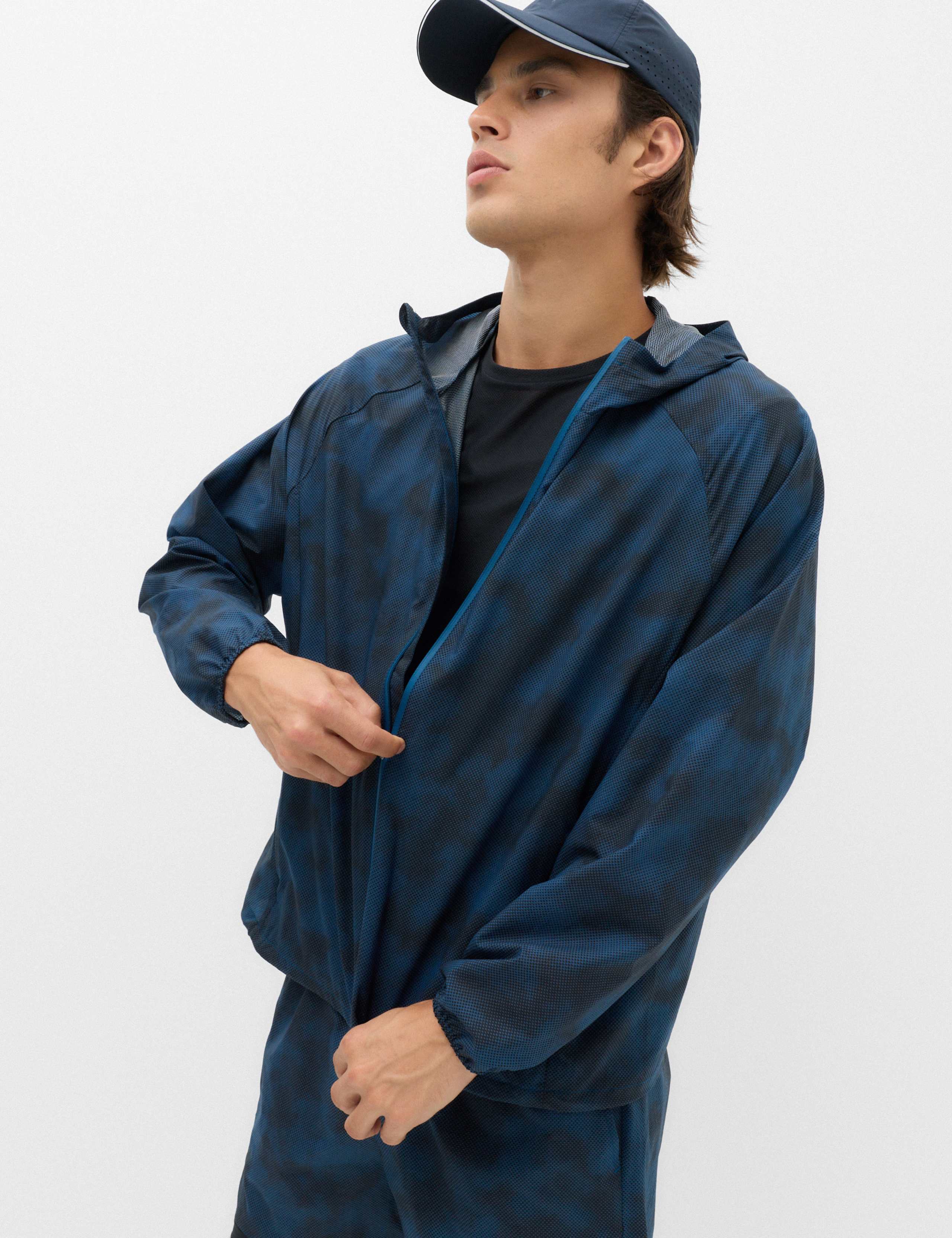 Lightweight Printed Shell Jacket