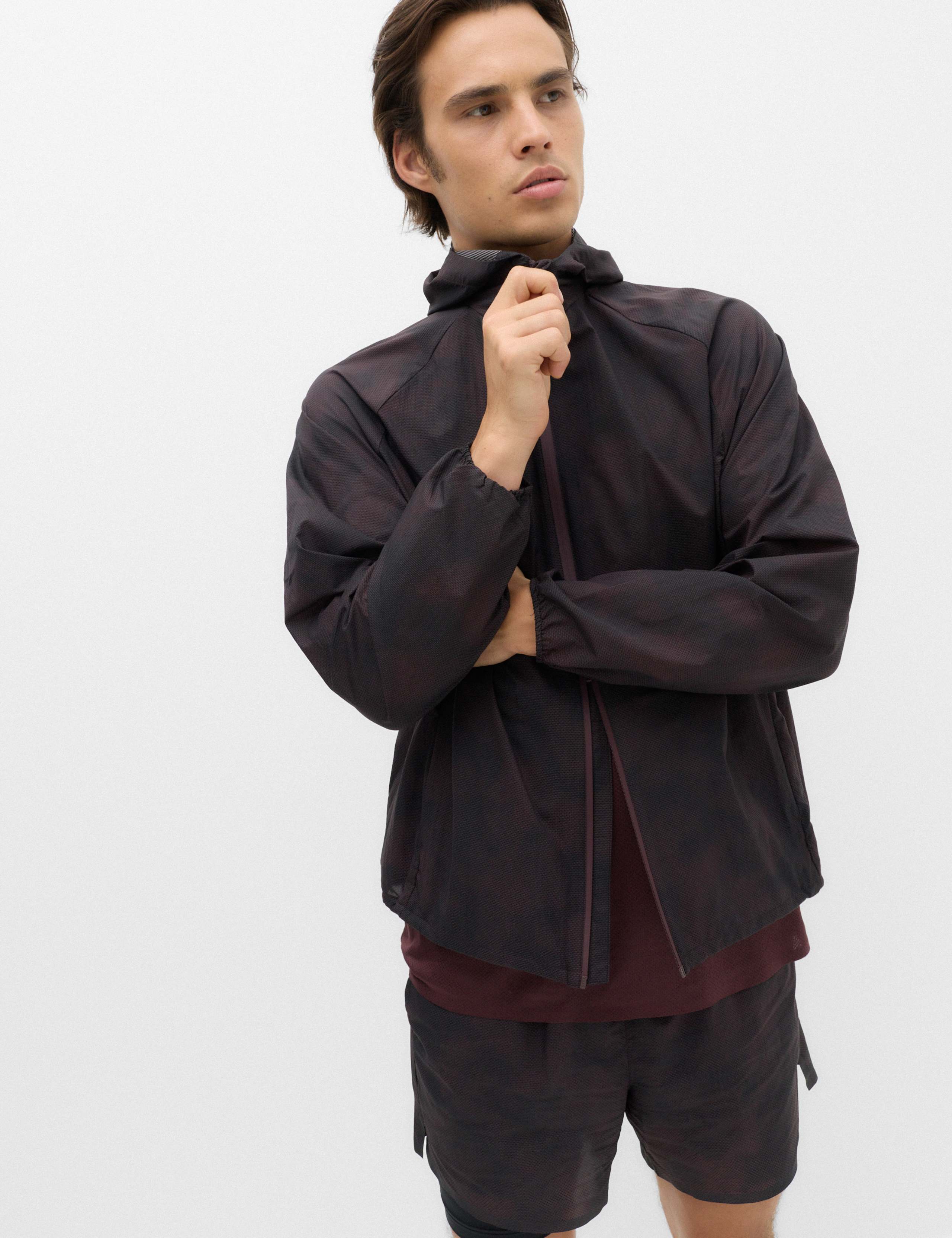 Lightweight Printed Shell Jacket