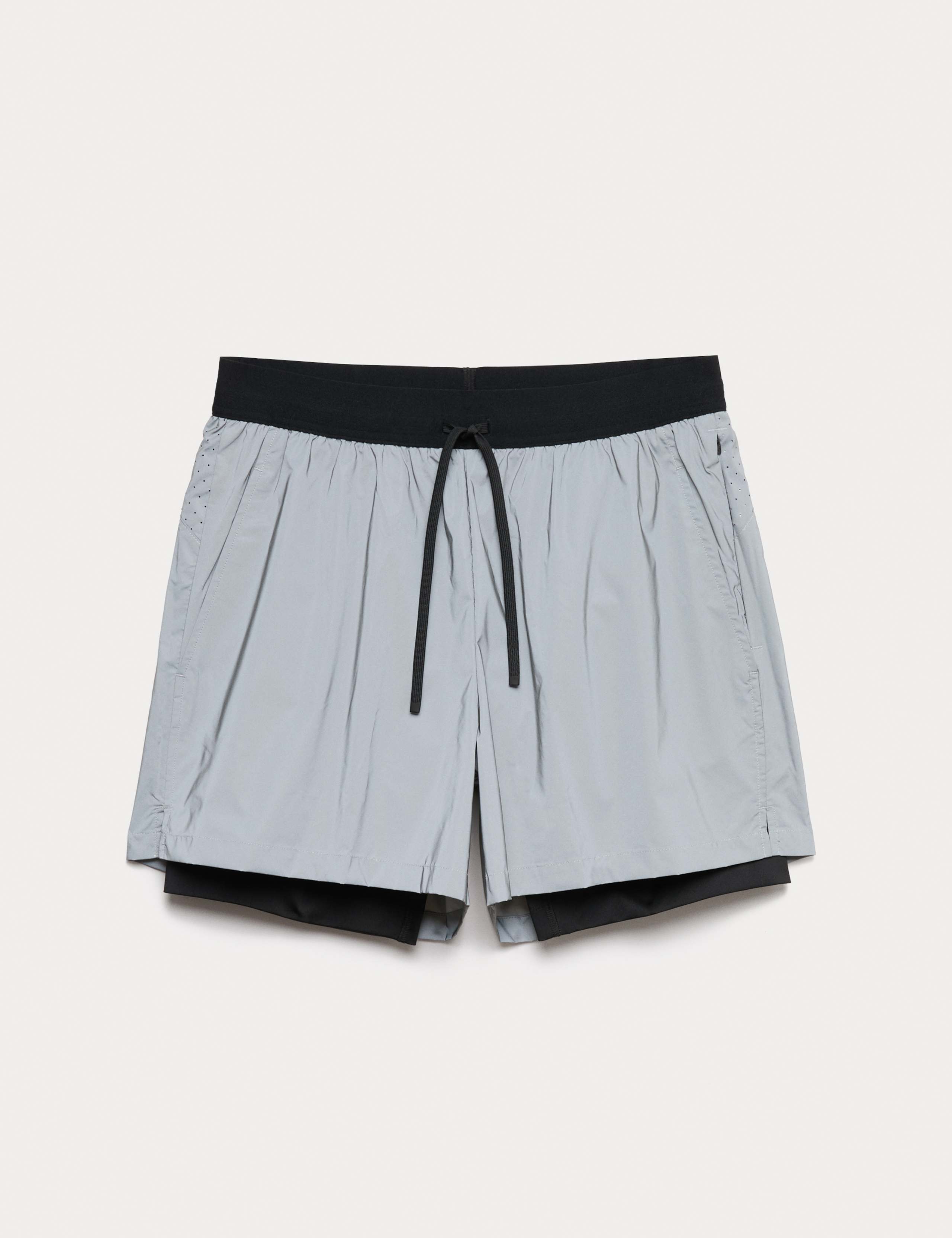 Reflective Two Layer Sport Shorts