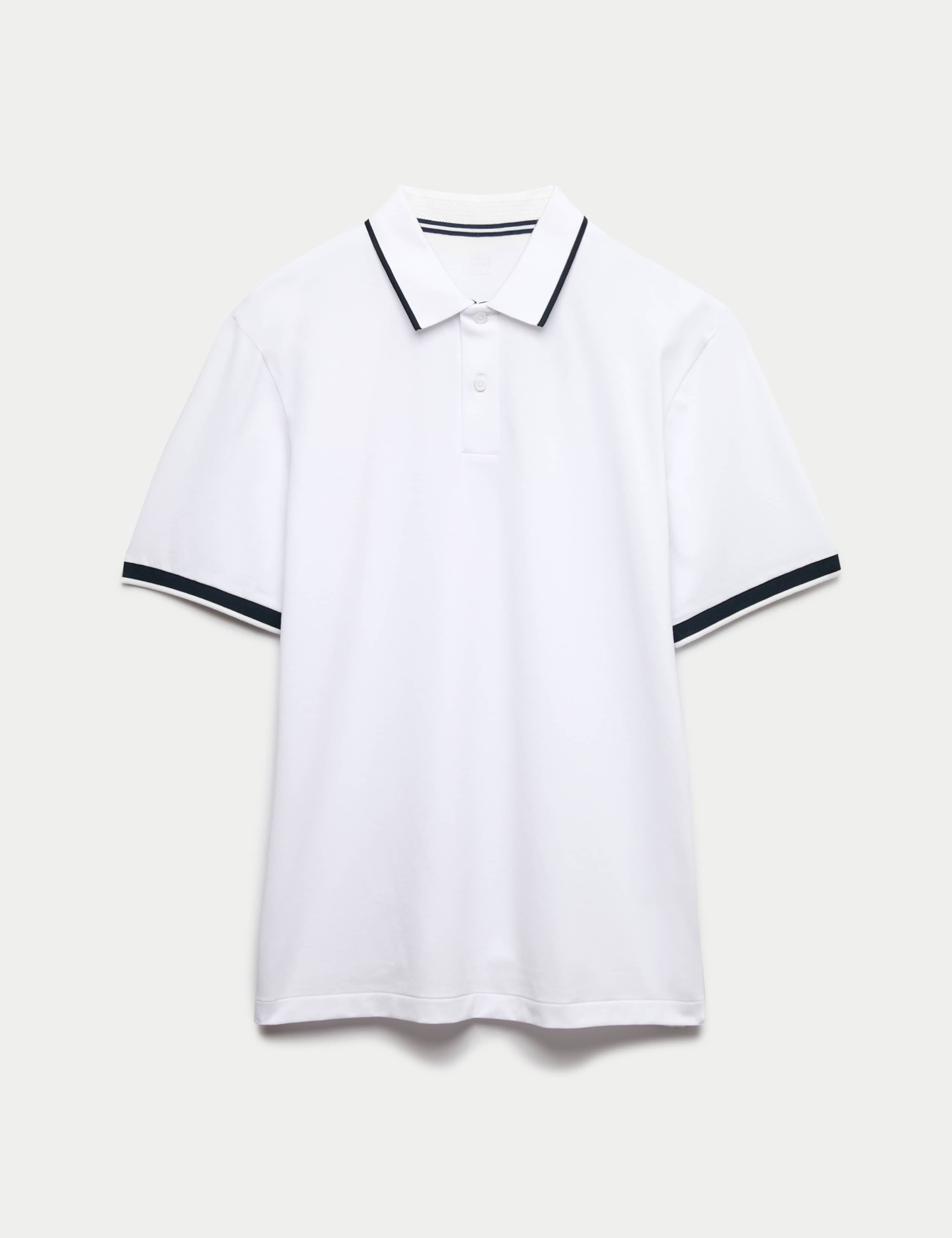 Cotton Rich Pique Club Sports Polo Shirt