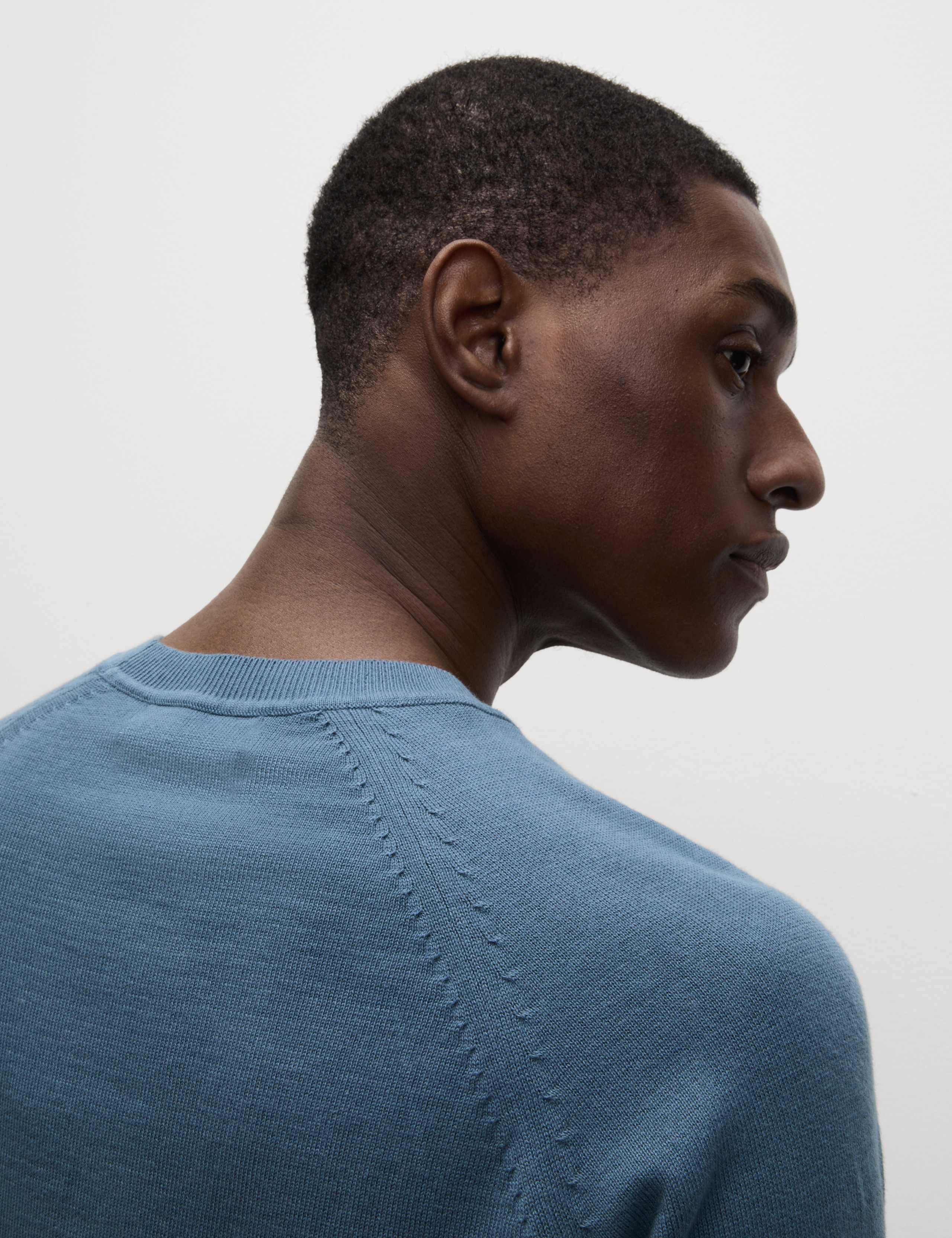 Pure Cotton Crew Neck Jumper