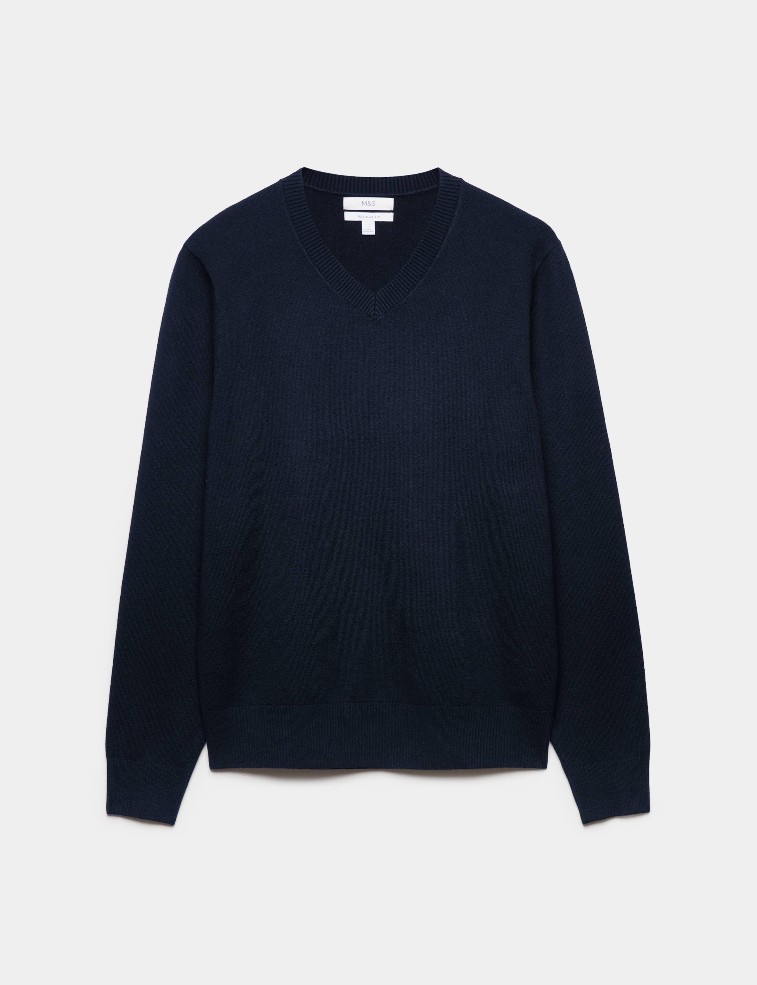 Air Yarn V Neck Jumper