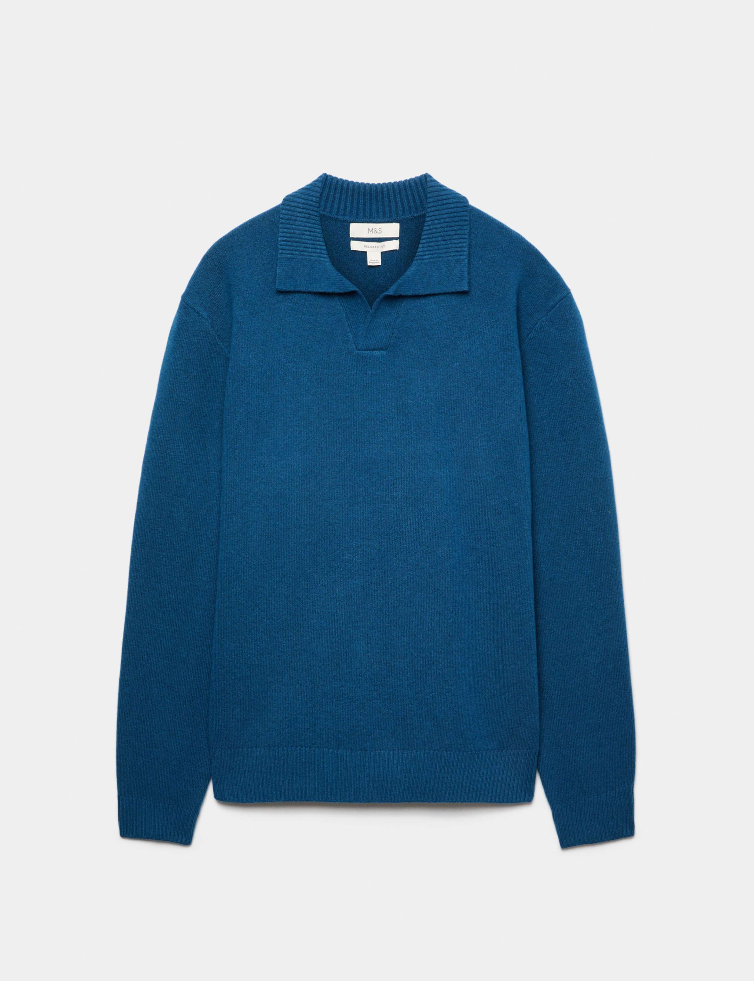 Relaxed Open Neck Jumper