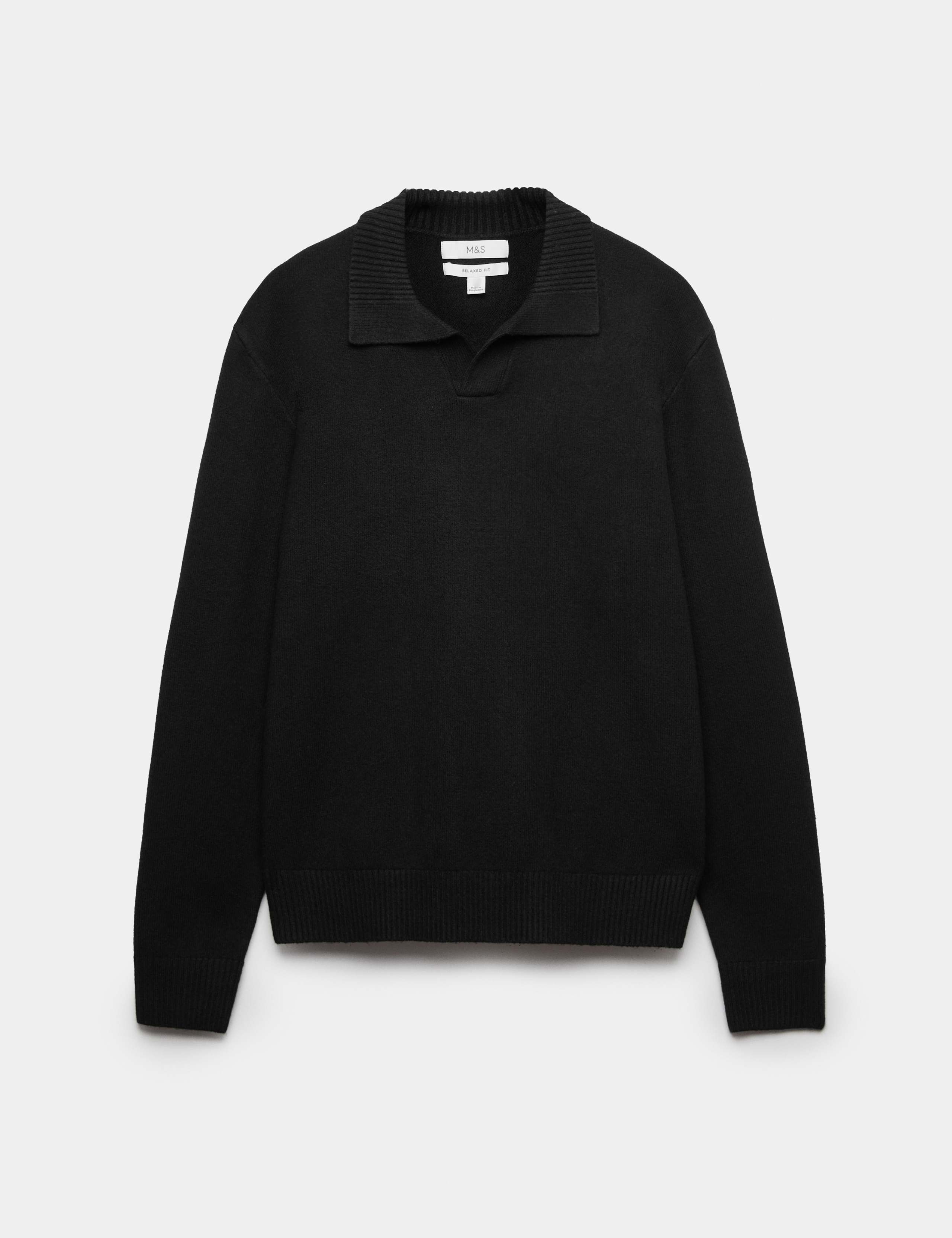 Relaxed Open Neck Jumper
