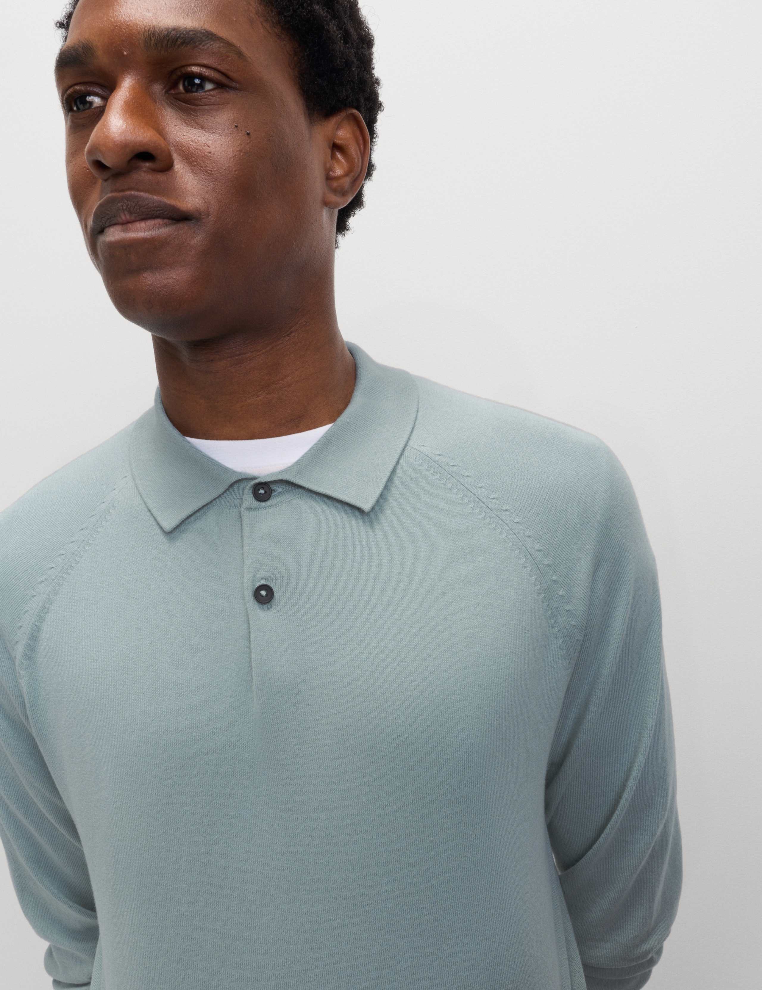 Cotton Rich Knitted Polo Shirt