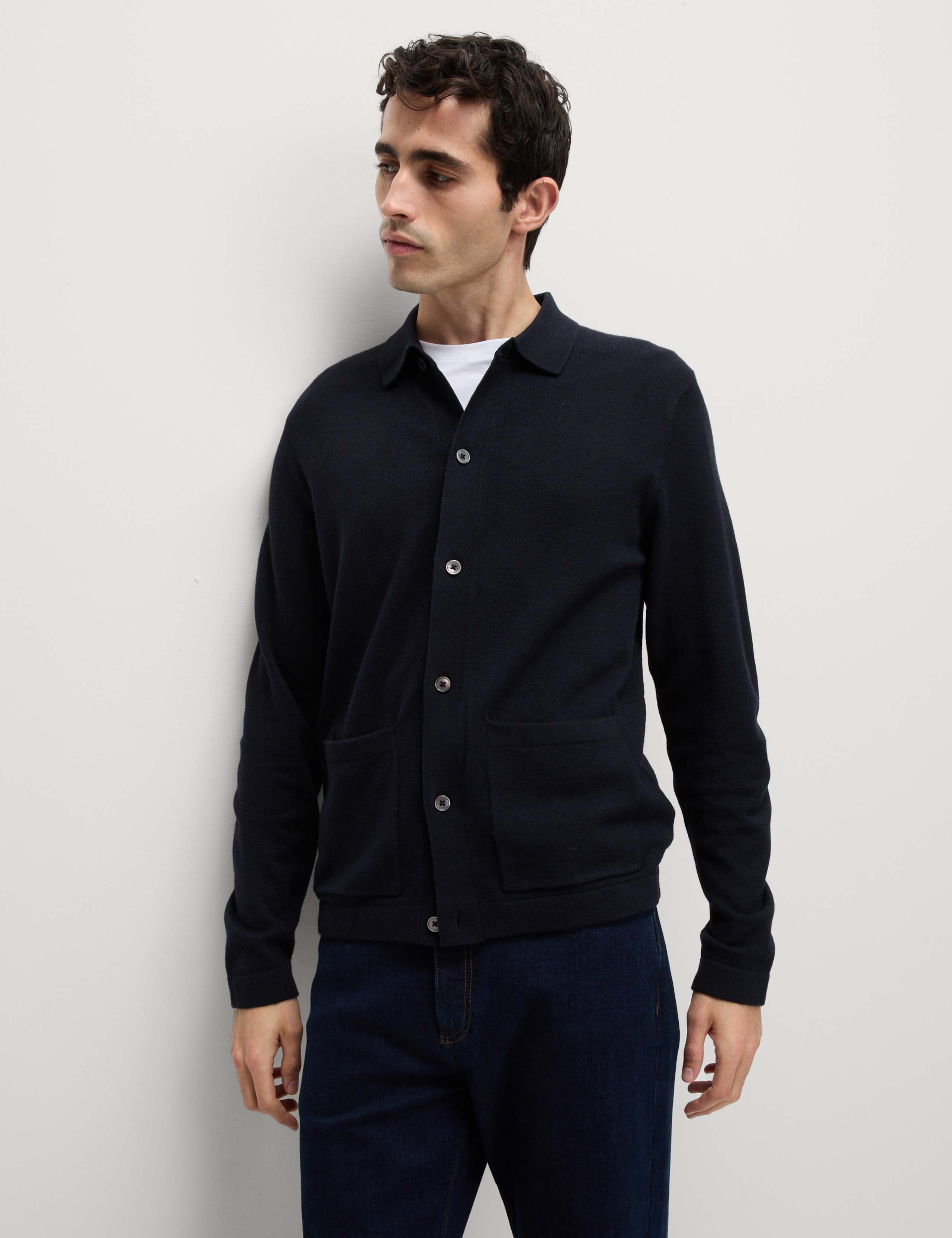 Air Yarn Knitted Jacket