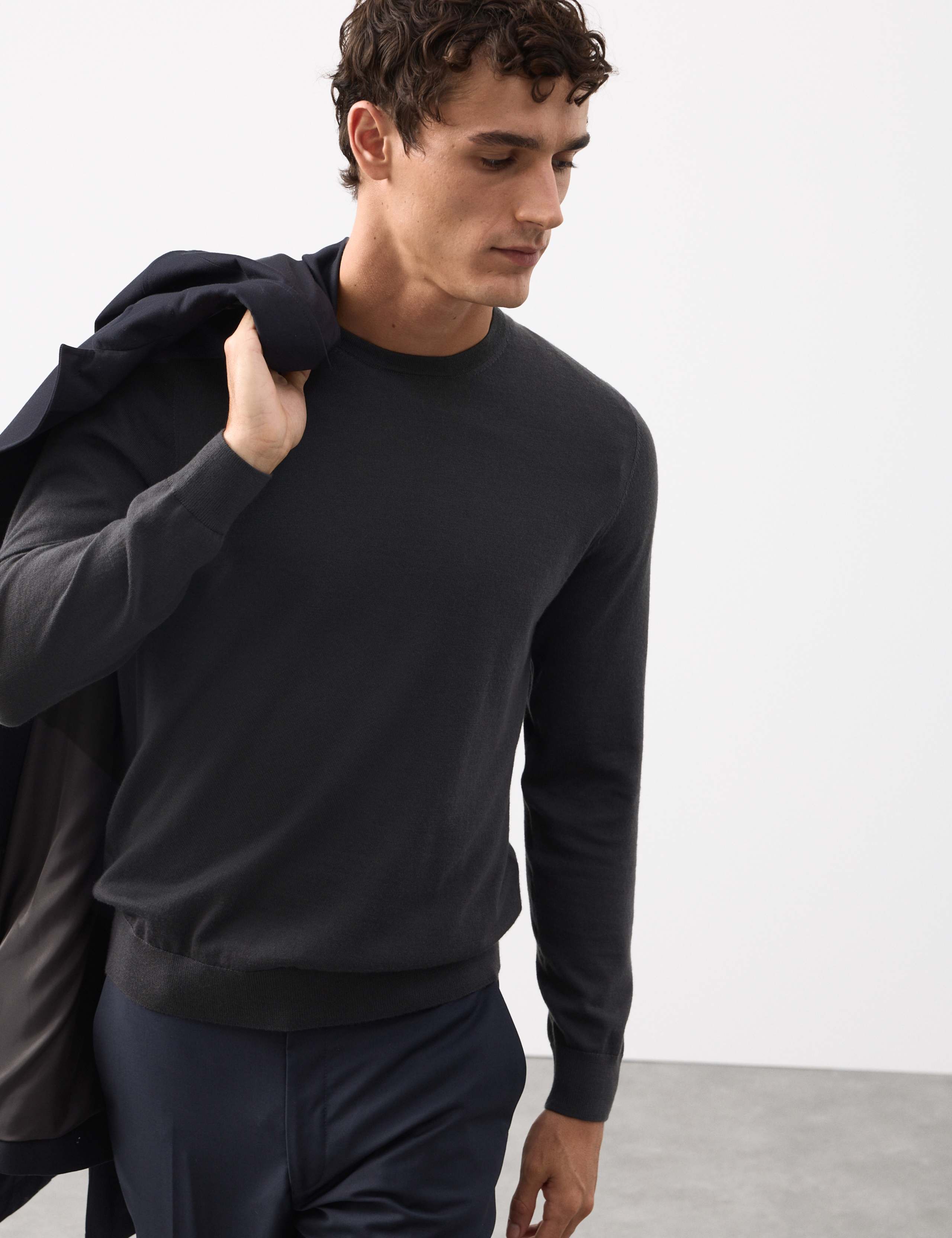 Pure Extra Fine Merino Wool Jumper