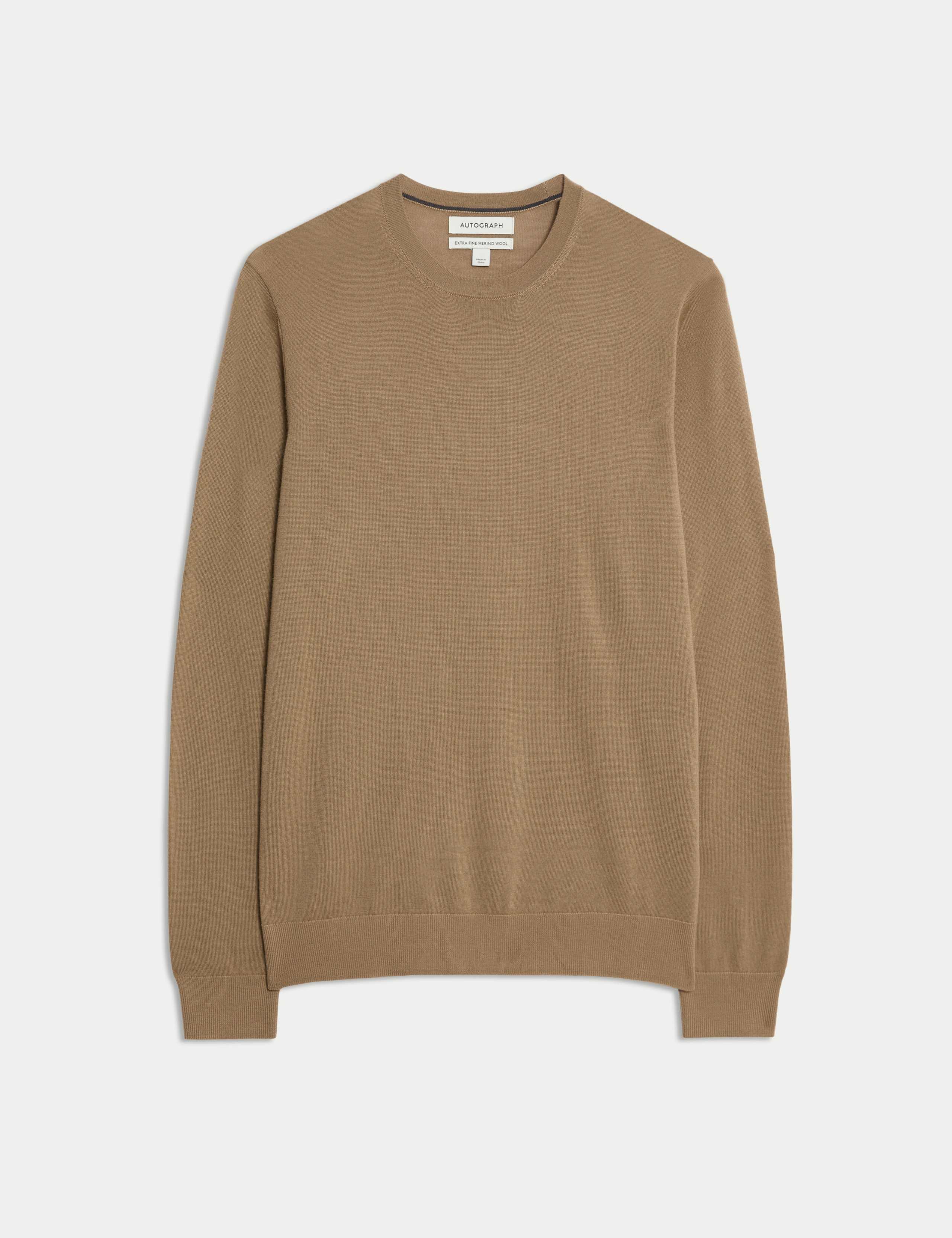 Pure Extra Fine Merino Wool Jumper