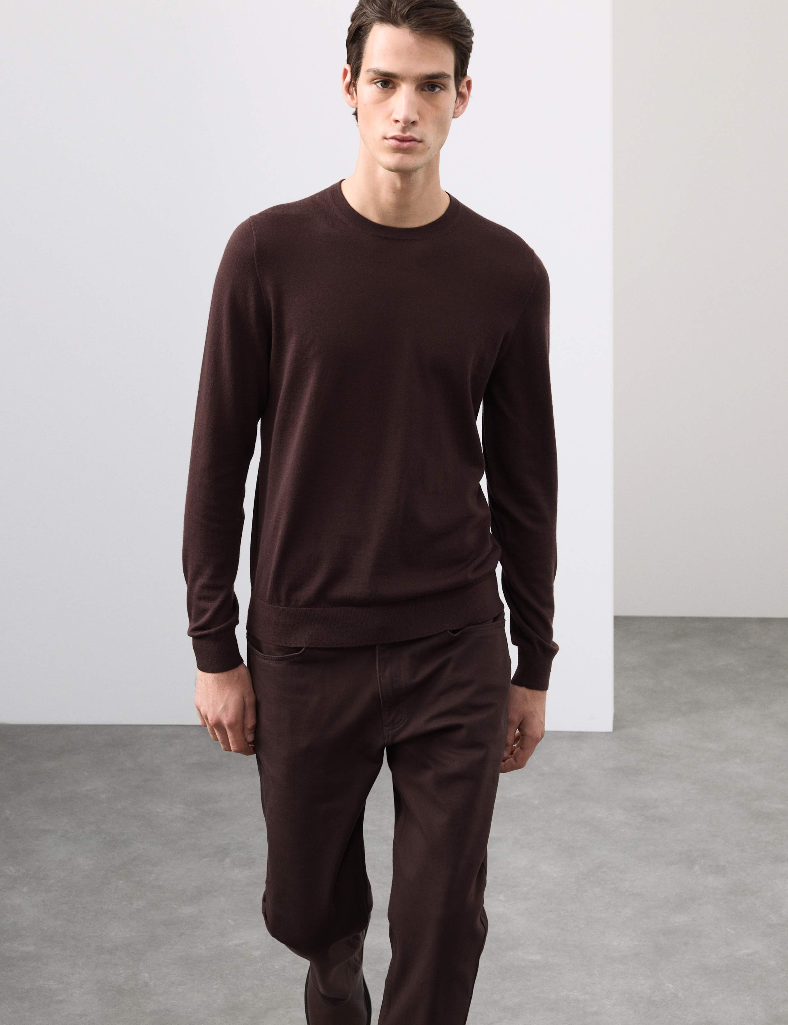 Pure Extra Fine Merino Wool Jumper