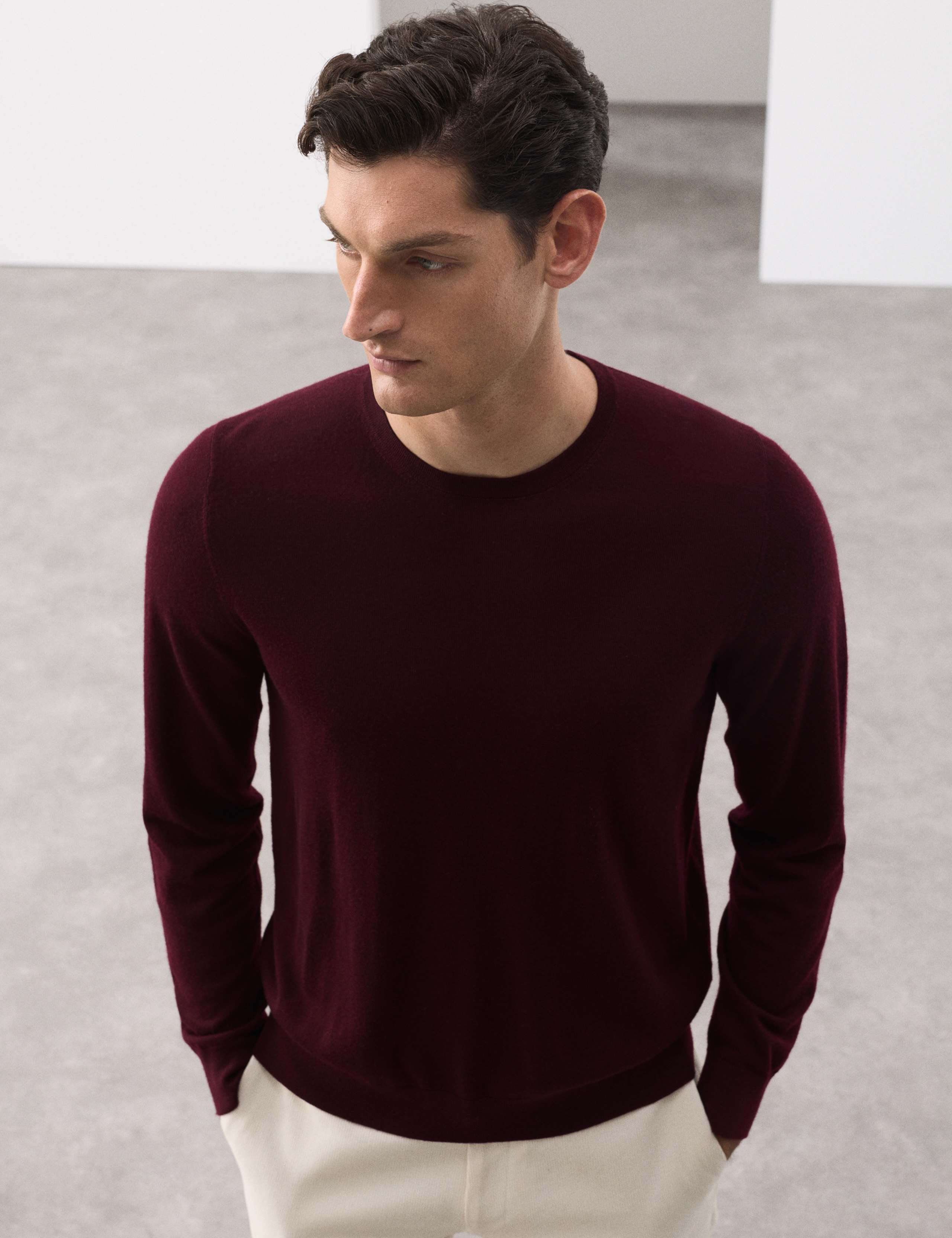 Pure Extra Fine Merino Wool Jumper
