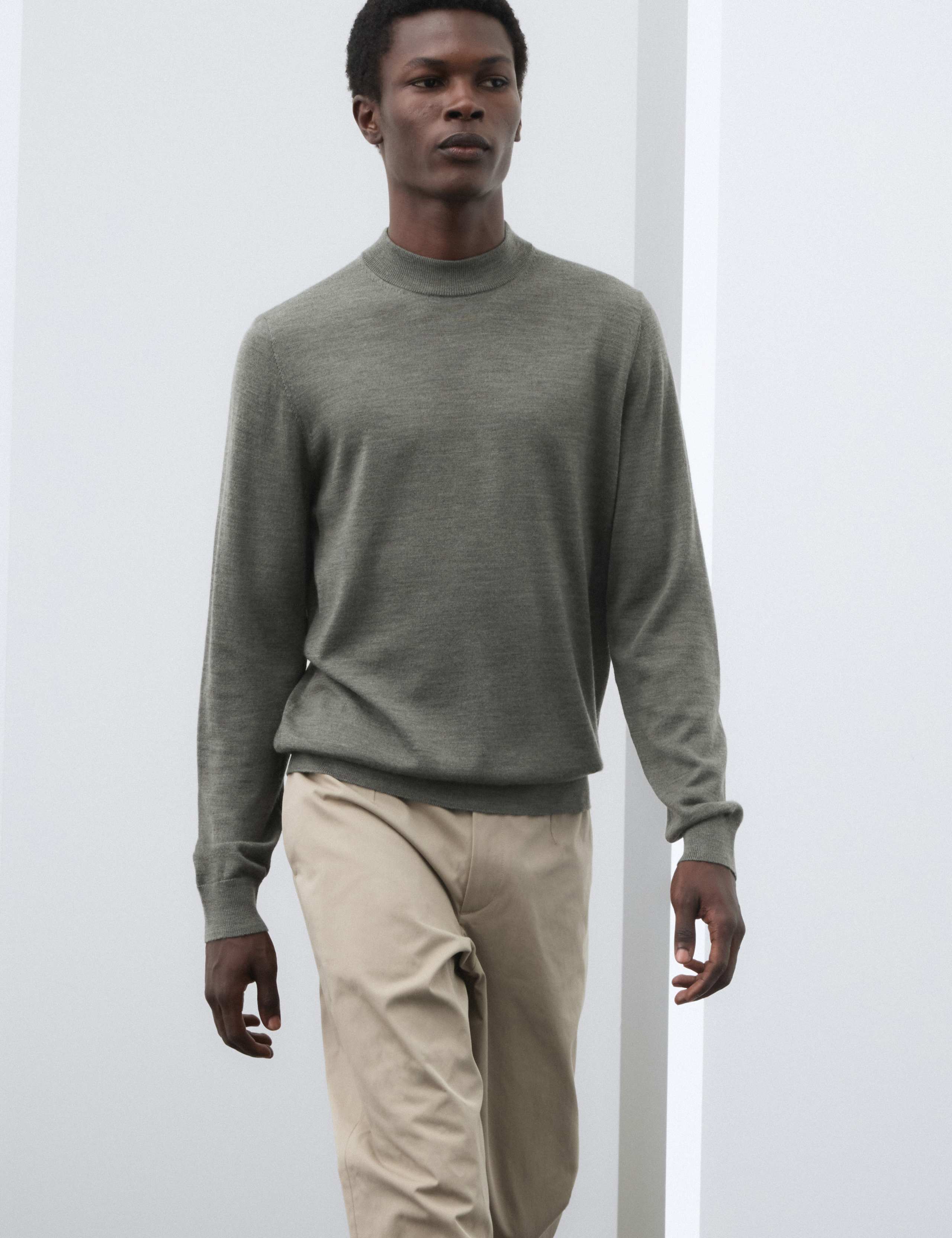 Pure Extra Fine Merino Wool Performance Jumper