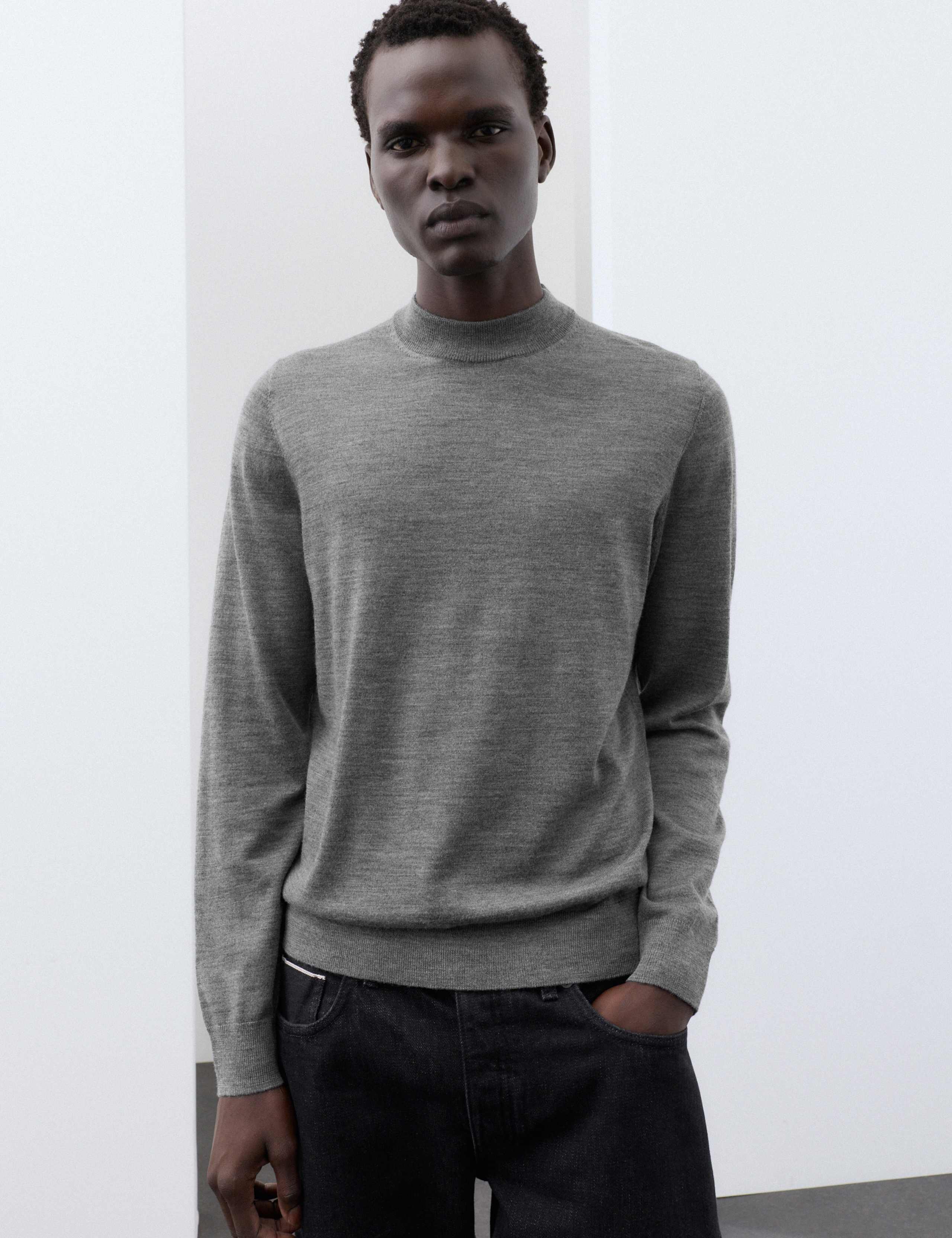 Pure Extra Fine Merino Wool Performance Jumper