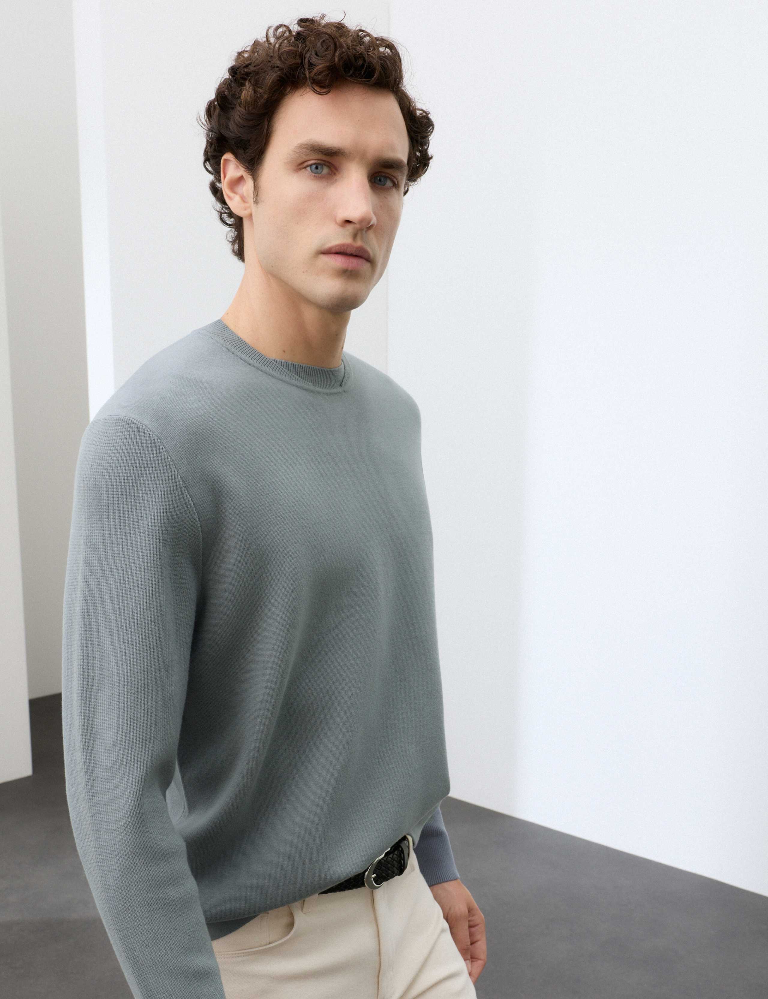 Oversized Crew Neck Jumper