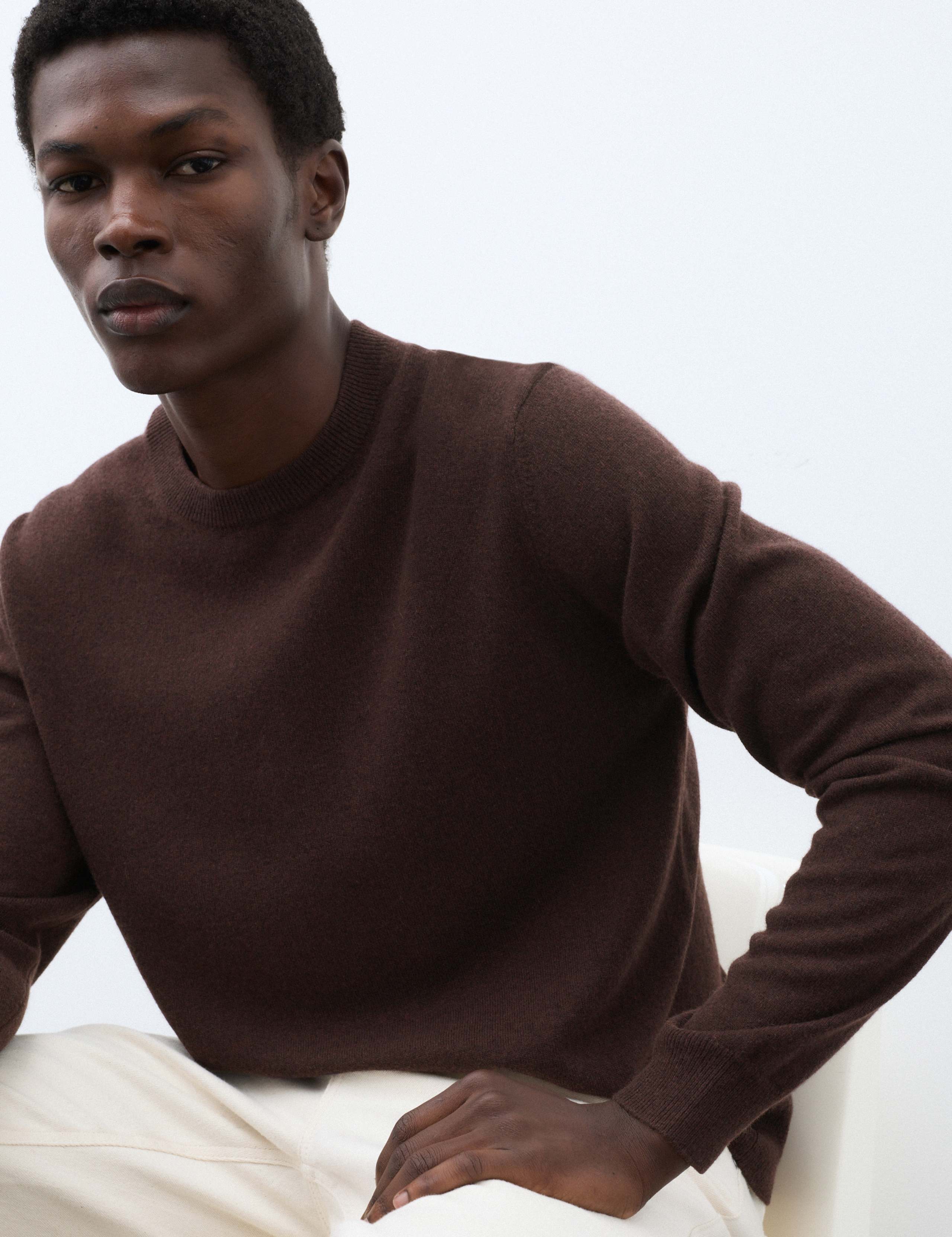 Pure Cashmere Crew Neck Jumper