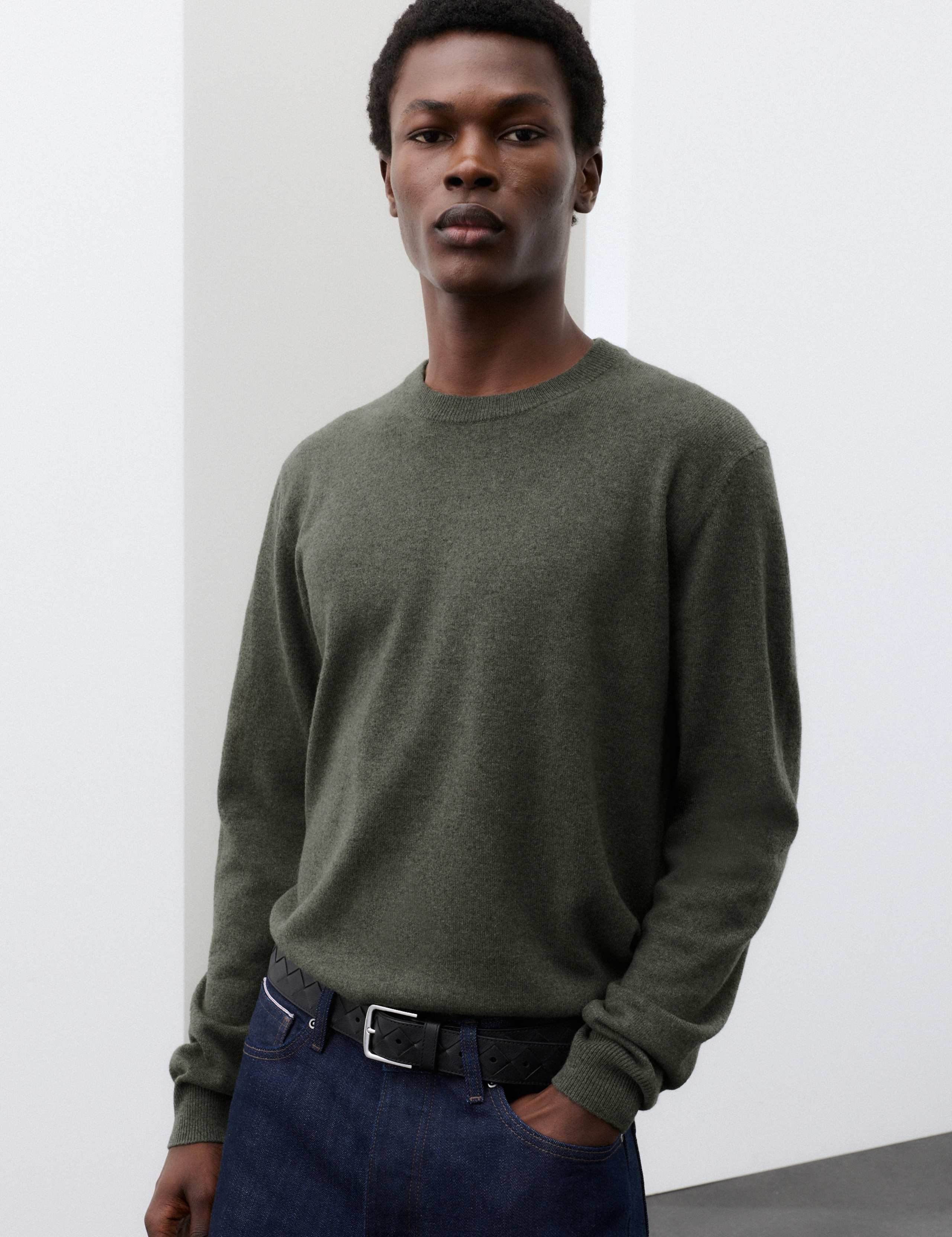 Pure Cashmere Crew Neck Jumper
