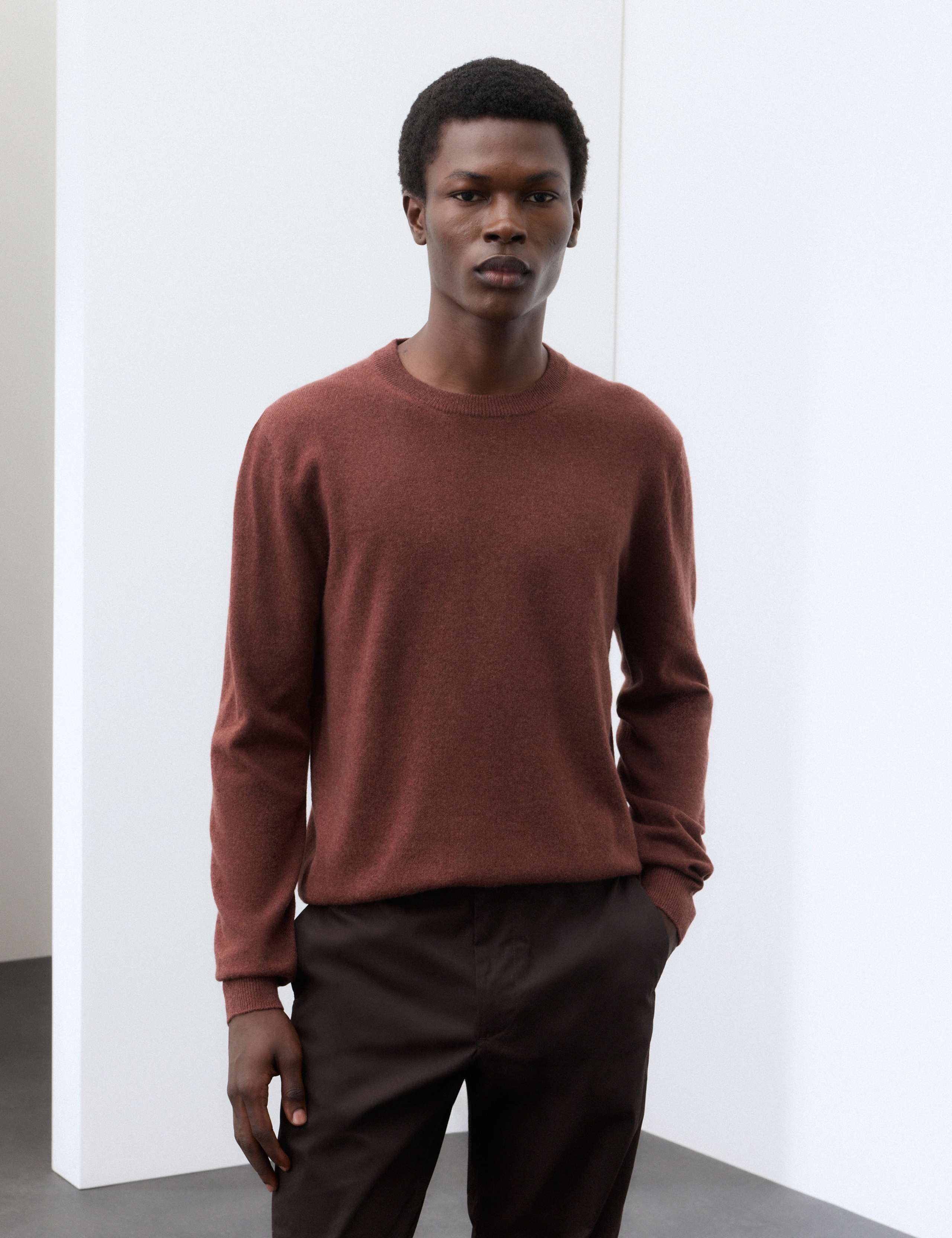 Pure Cashmere Crew Neck Jumper