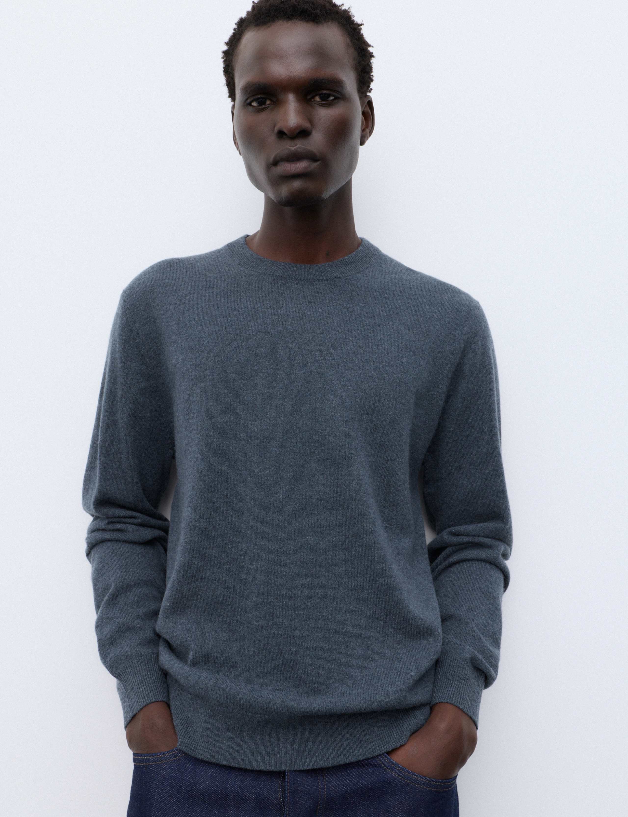 Pure Cashmere Crew Neck Jumper