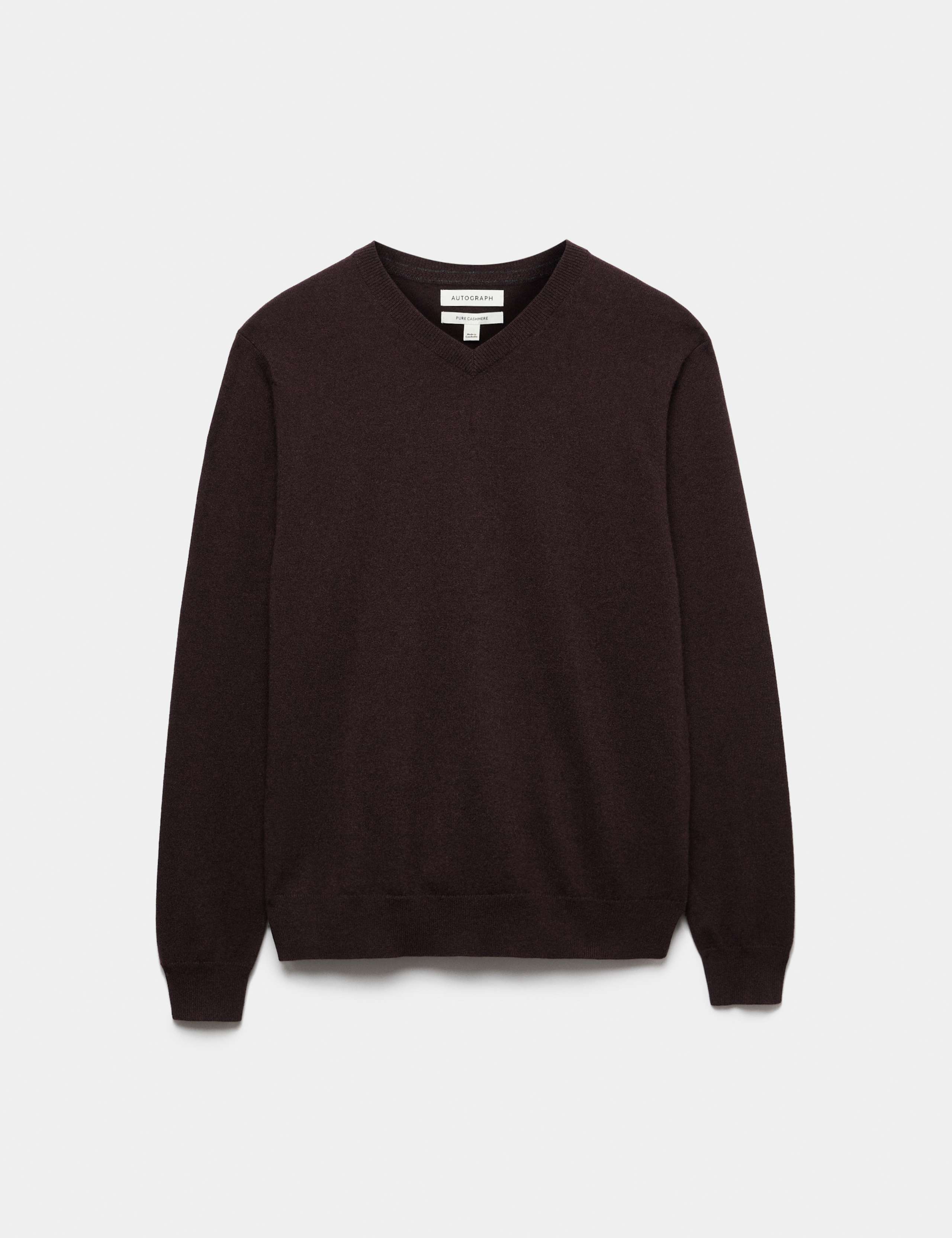 Pure Cashmere V-Neck Jumper