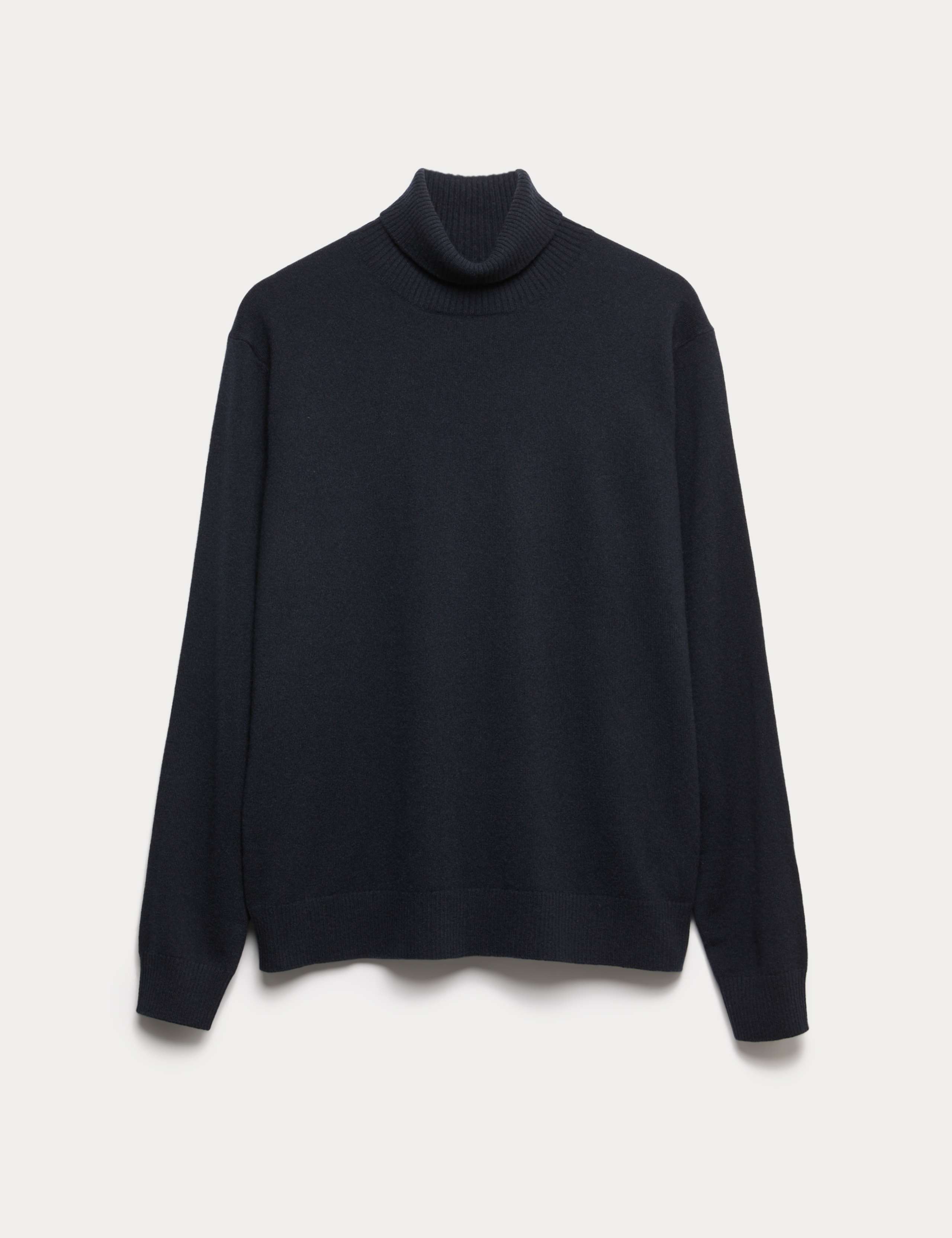 Pure Cashmere Roll Neck Jumper