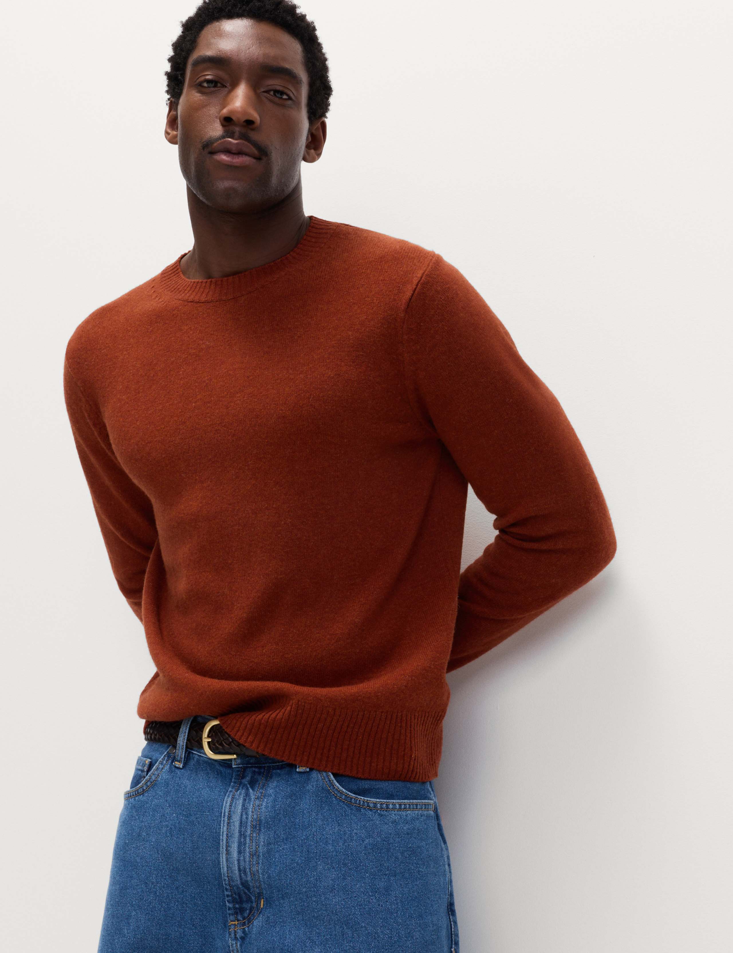 Pure Lambswool Crew Neck Jumper
