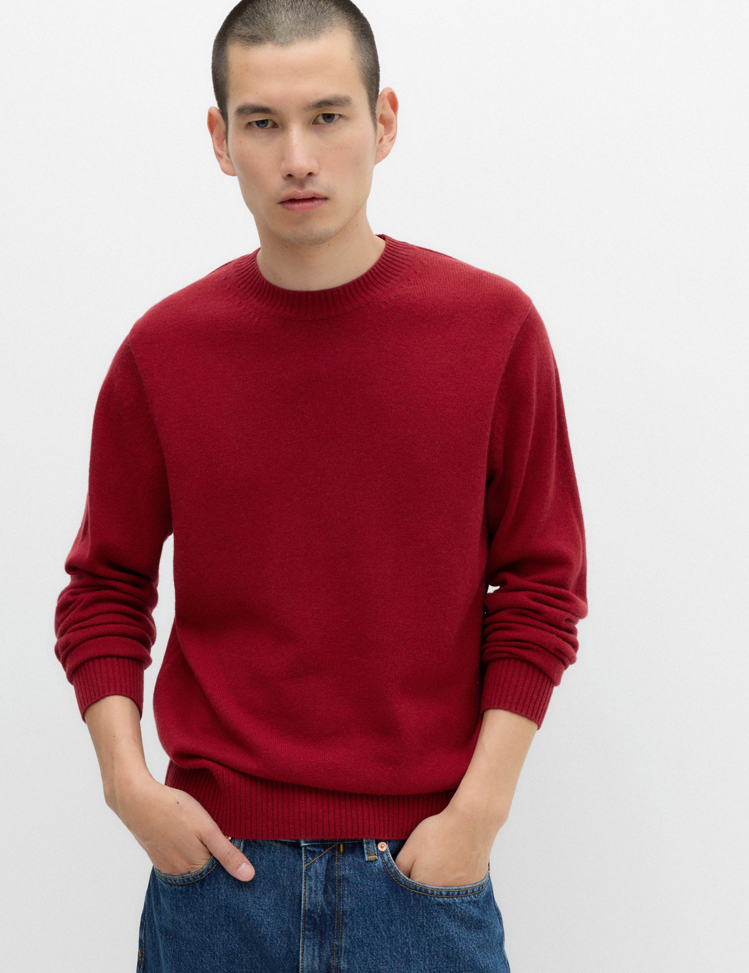 Pure Lambswool Crew Neck Jumper