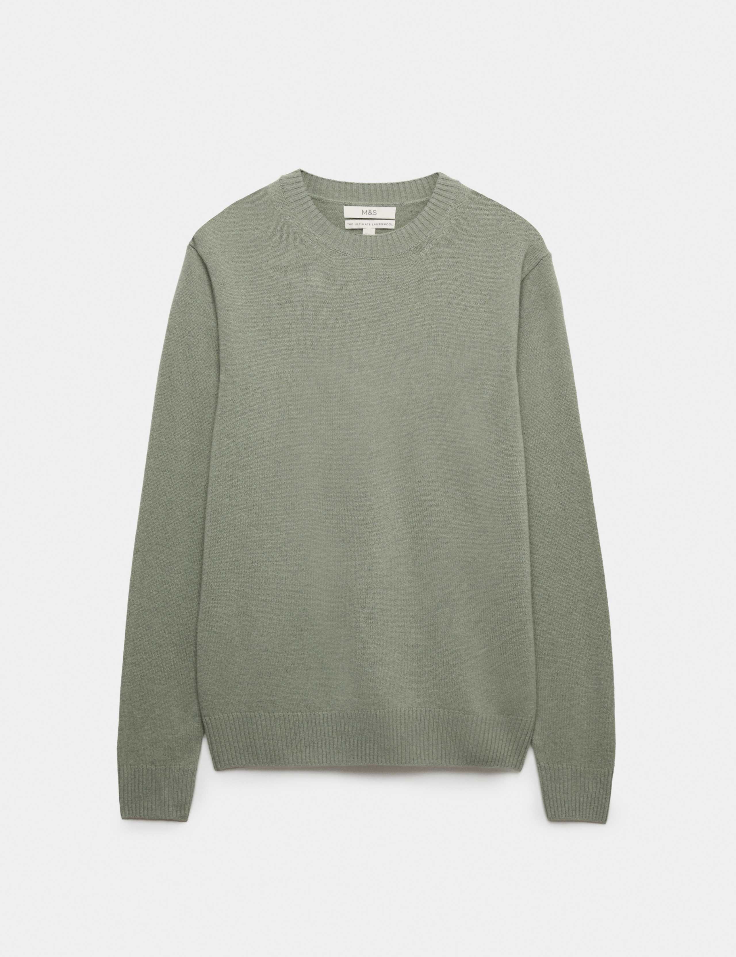 Pure Lambswool Crew Neck Jumper