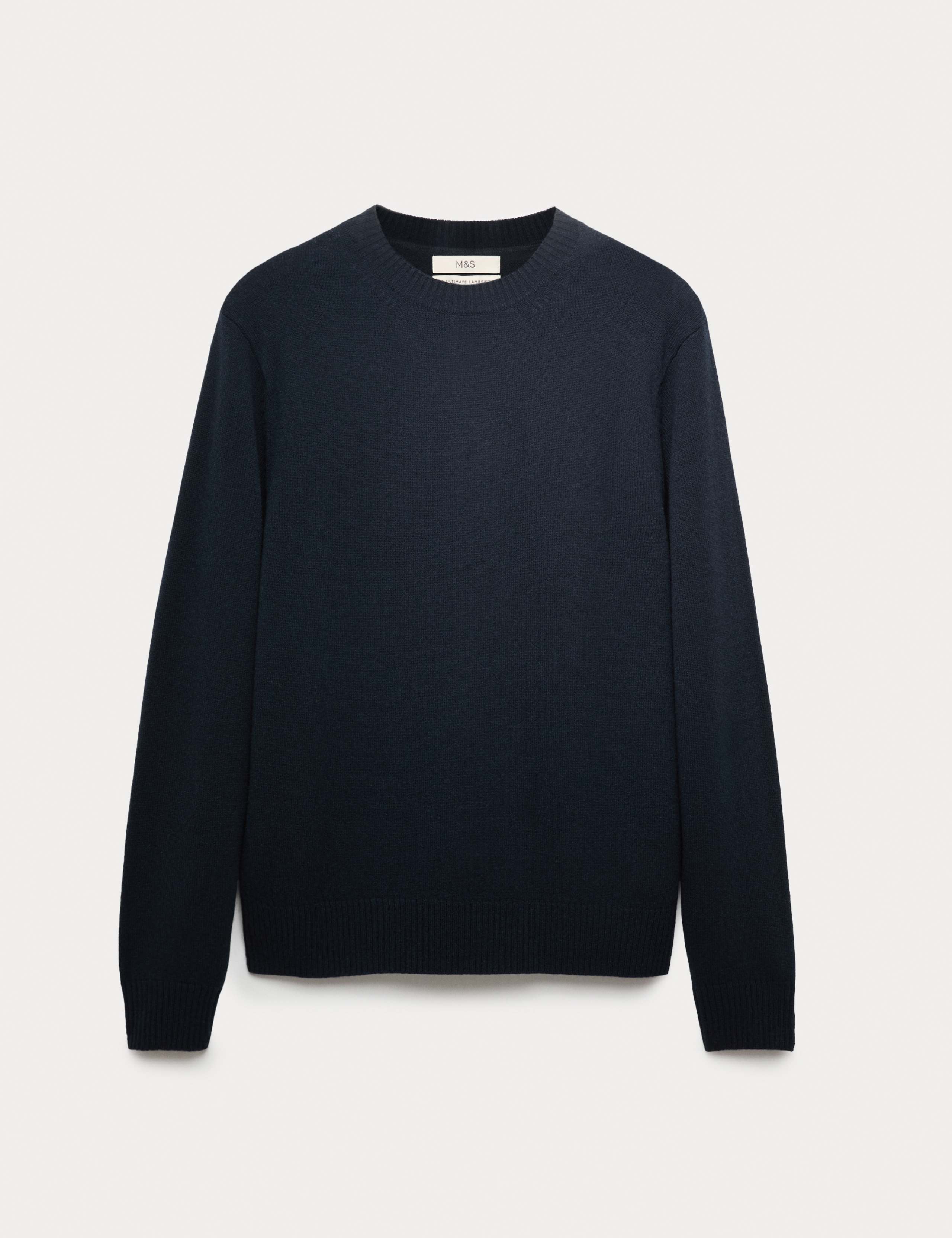 Pure Lambswool Crew Neck Jumper