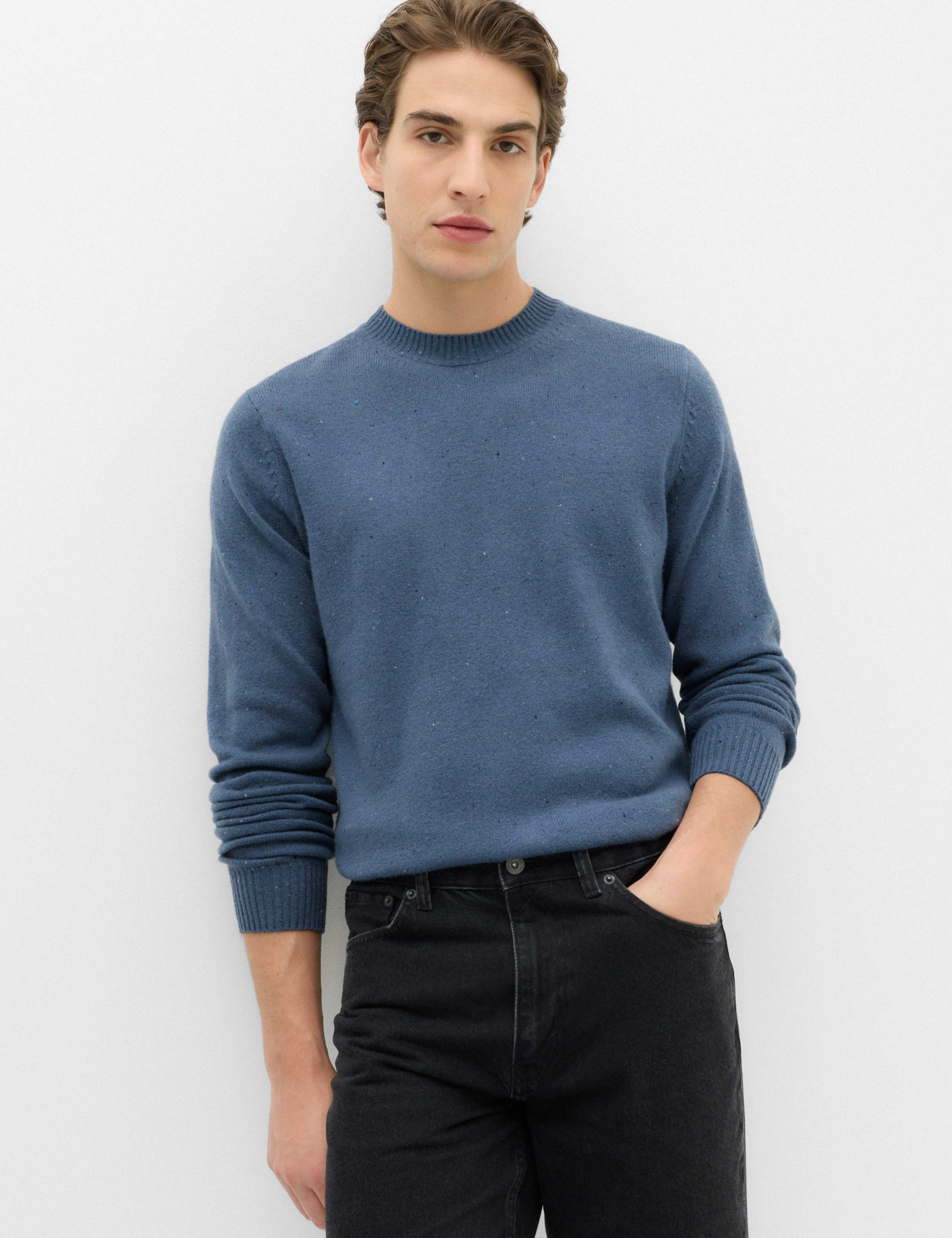 Pure Lambswool Crew Neck Jumper