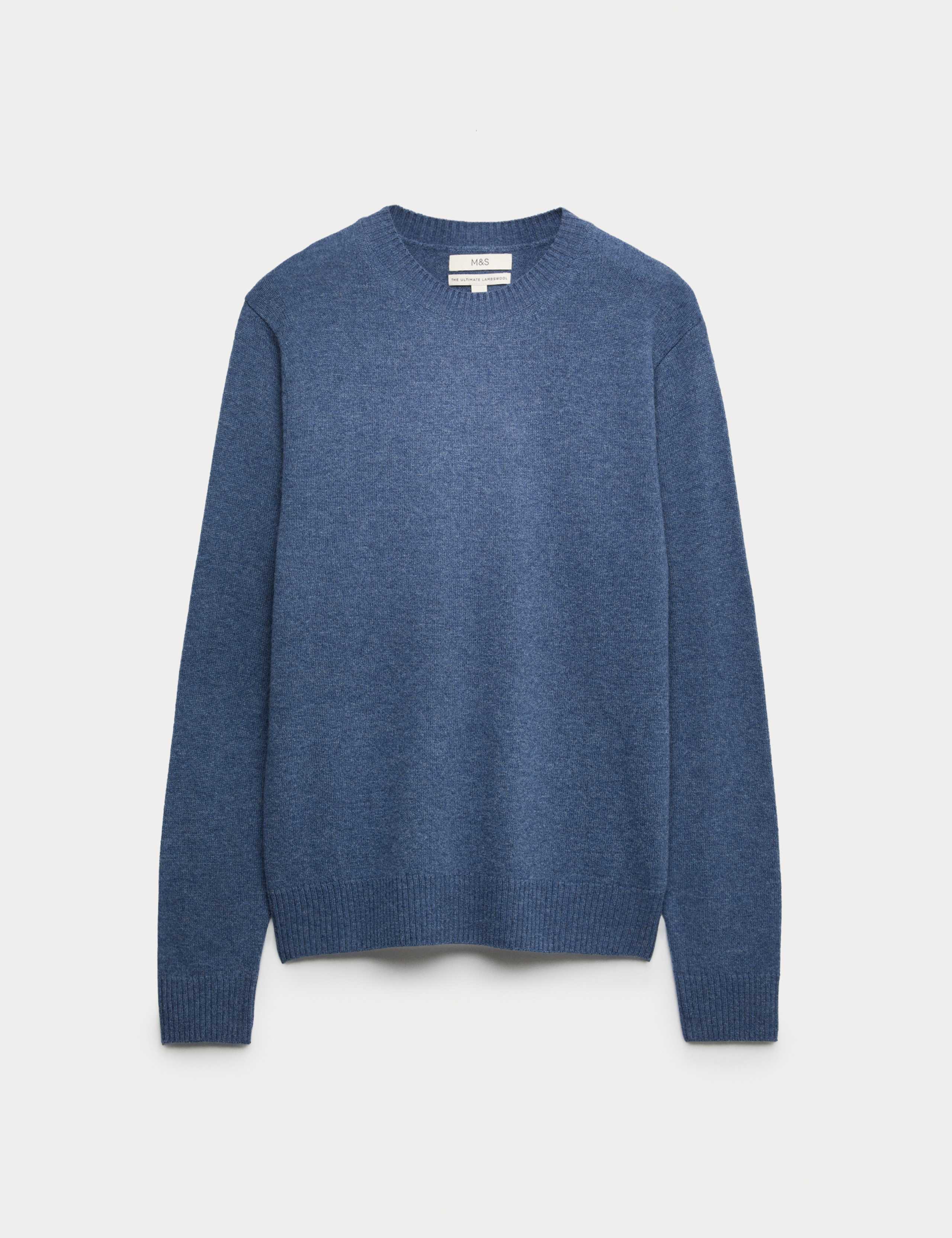 Pure Lambswool Crew Neck Jumper