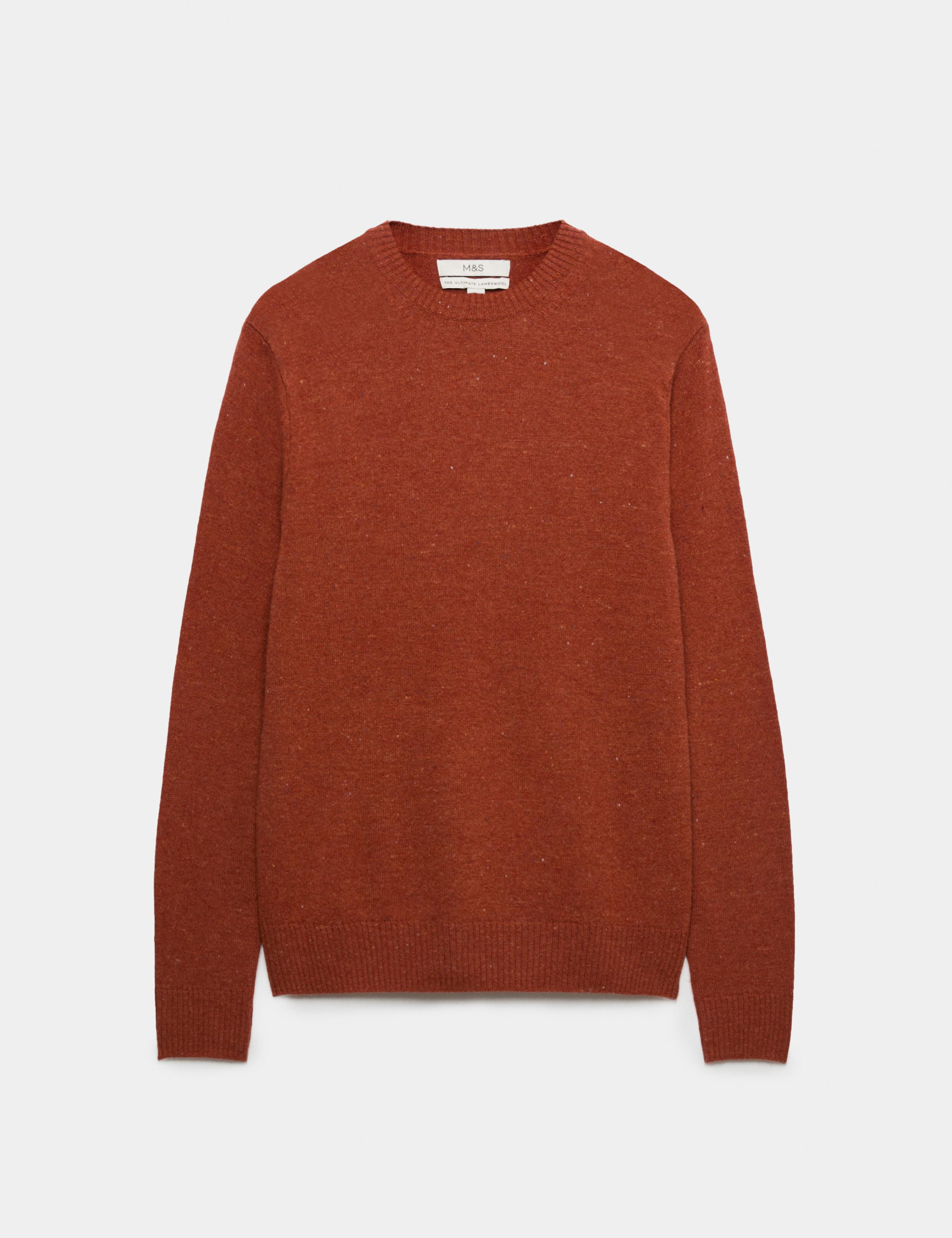Pure Lambswool Crew Neck Jumper