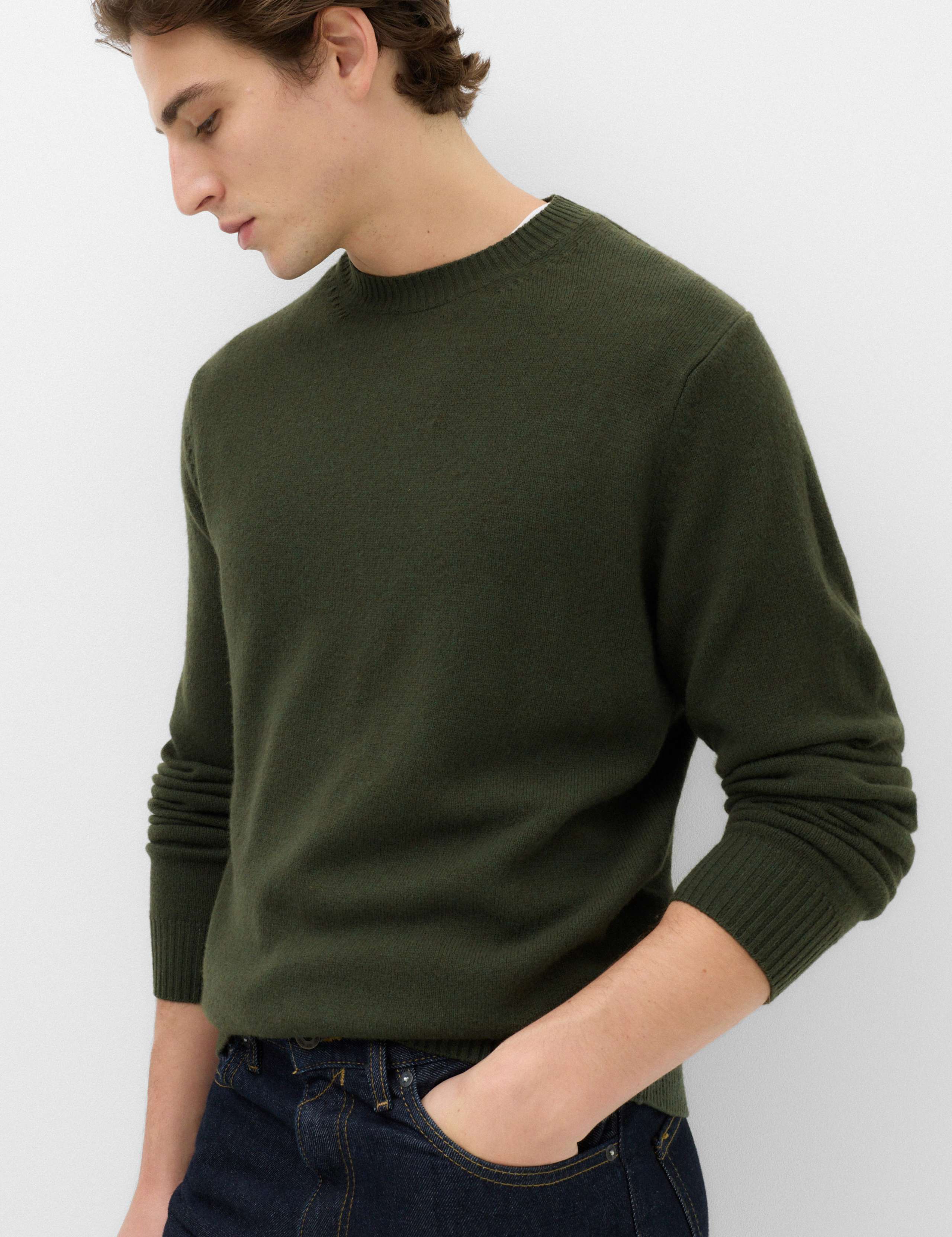 Pure Lambswool Crew Neck Jumper