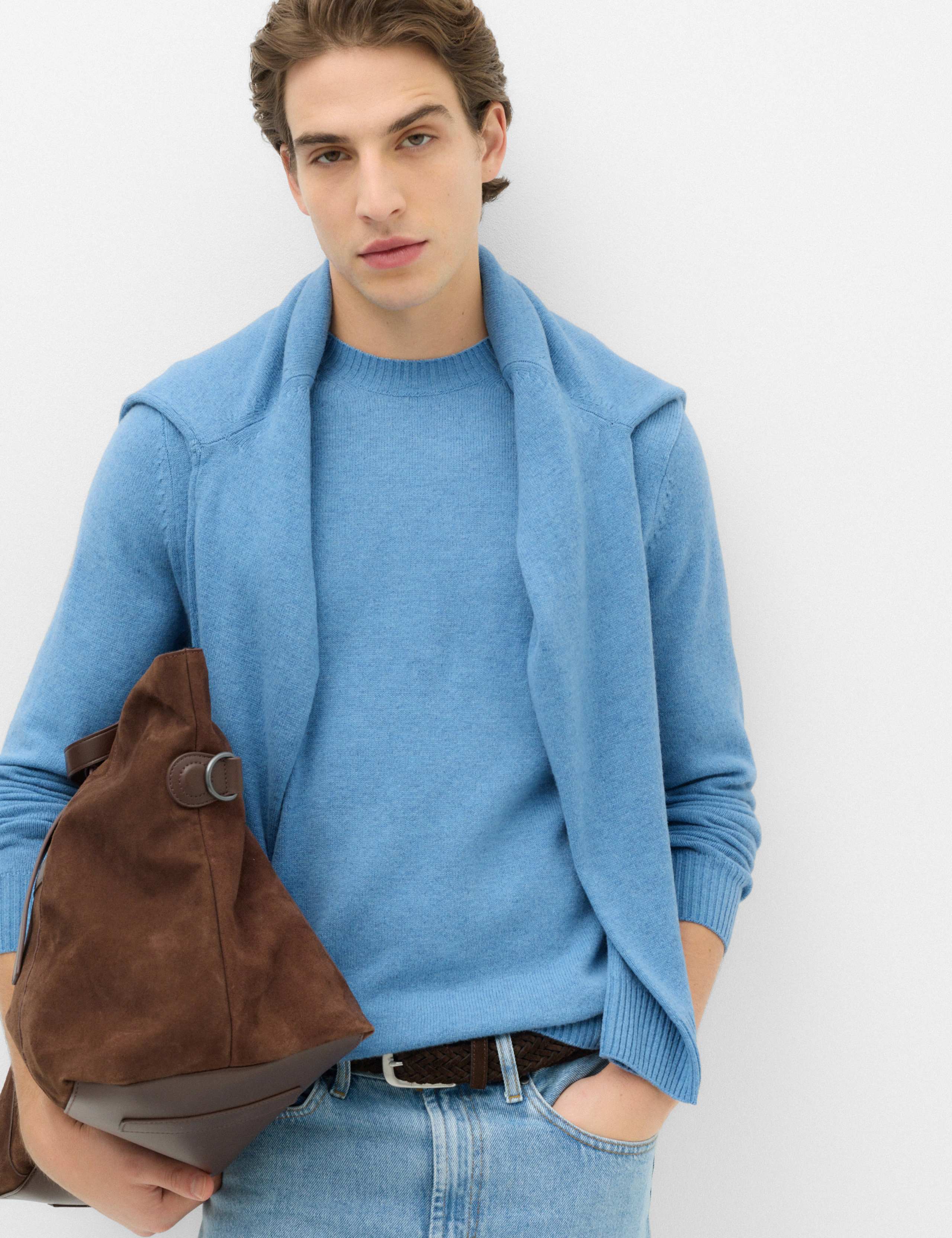 Pure Lambswool Crew Neck Jumper
