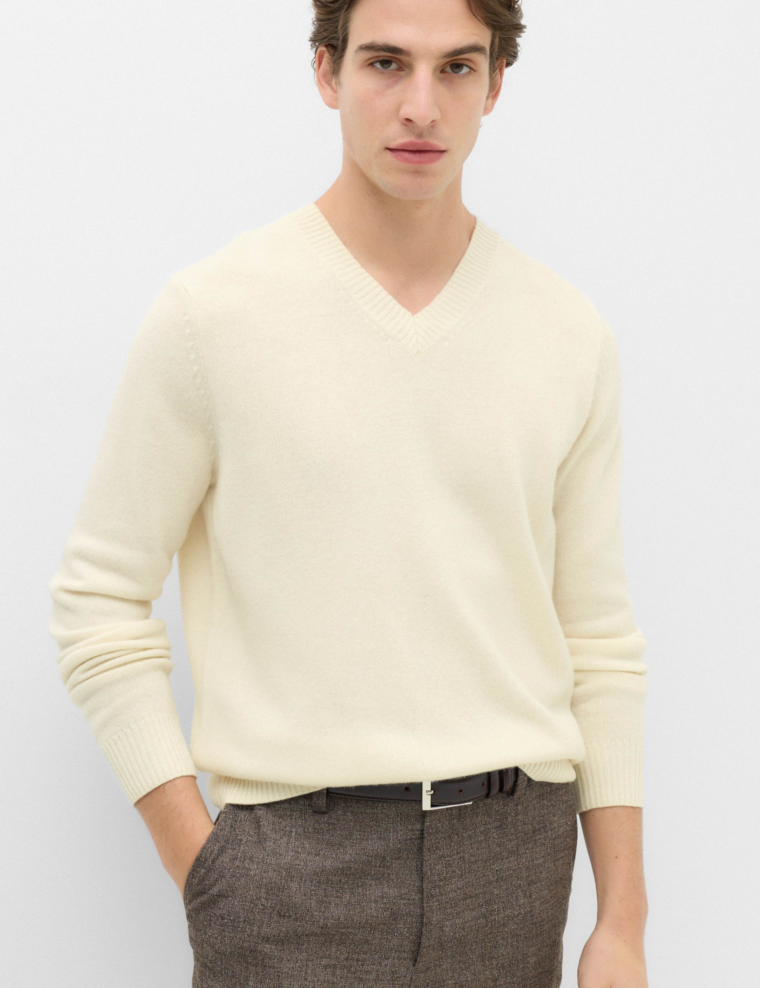 Pure Lambswool V-Neck Jumper